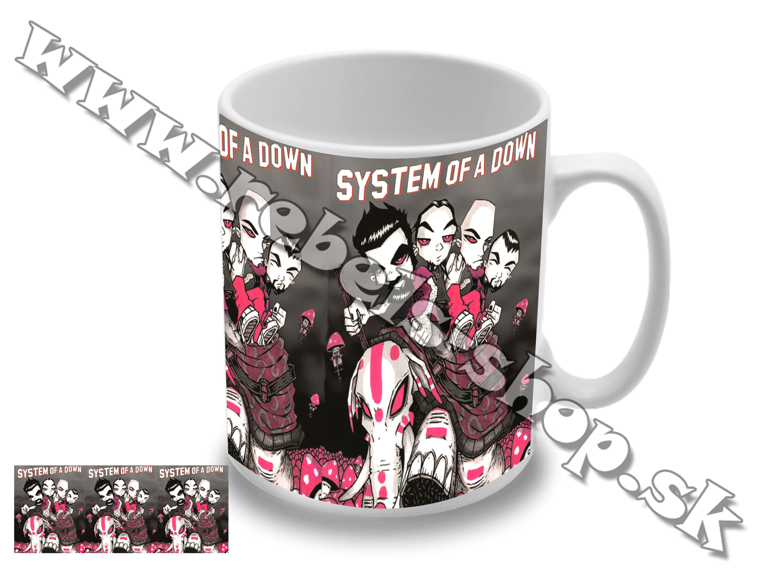 Šálka "System of a Down"