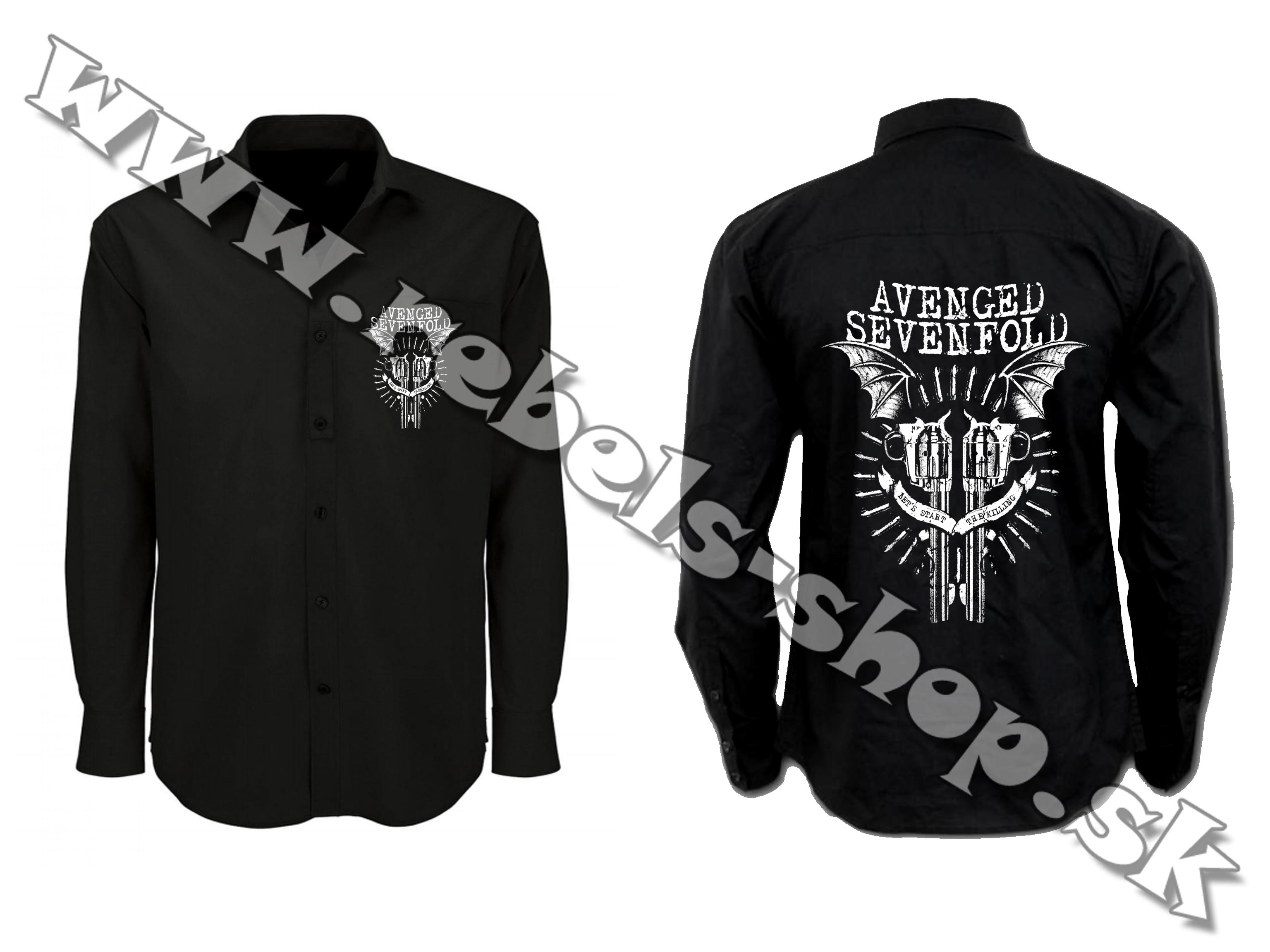 Košeľa "Avenged Sevenfold"