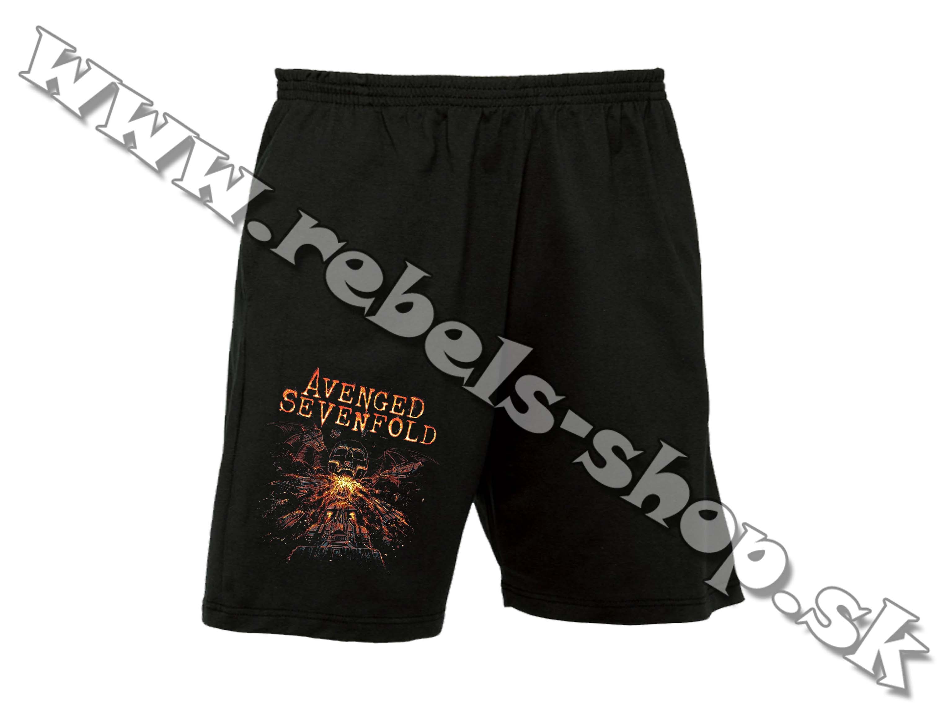 Krátke nohavice "Avenged Sevenfold"