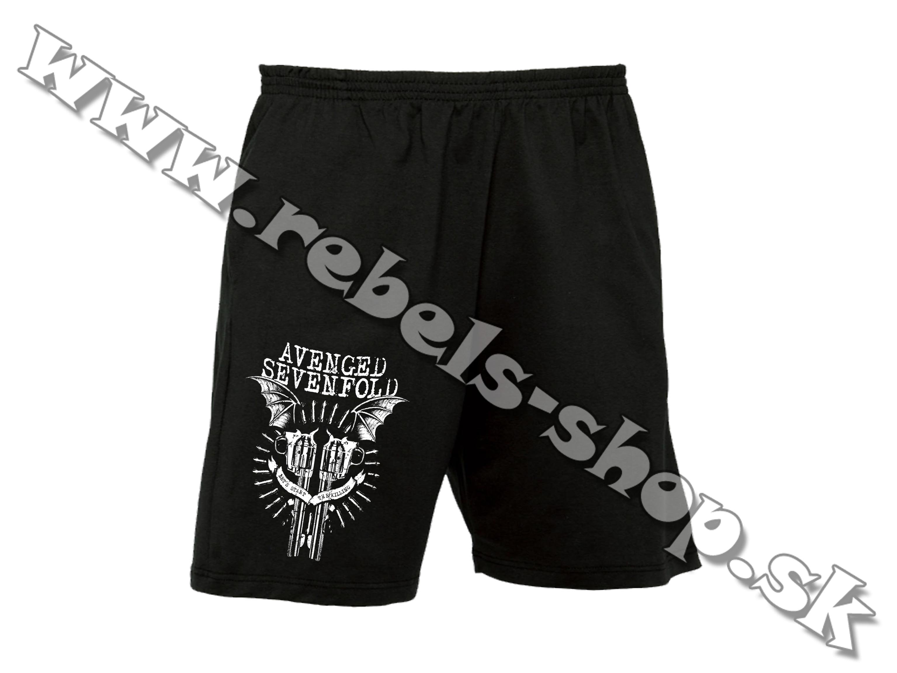 Krátke nohavice "Avenged Sevenfold"