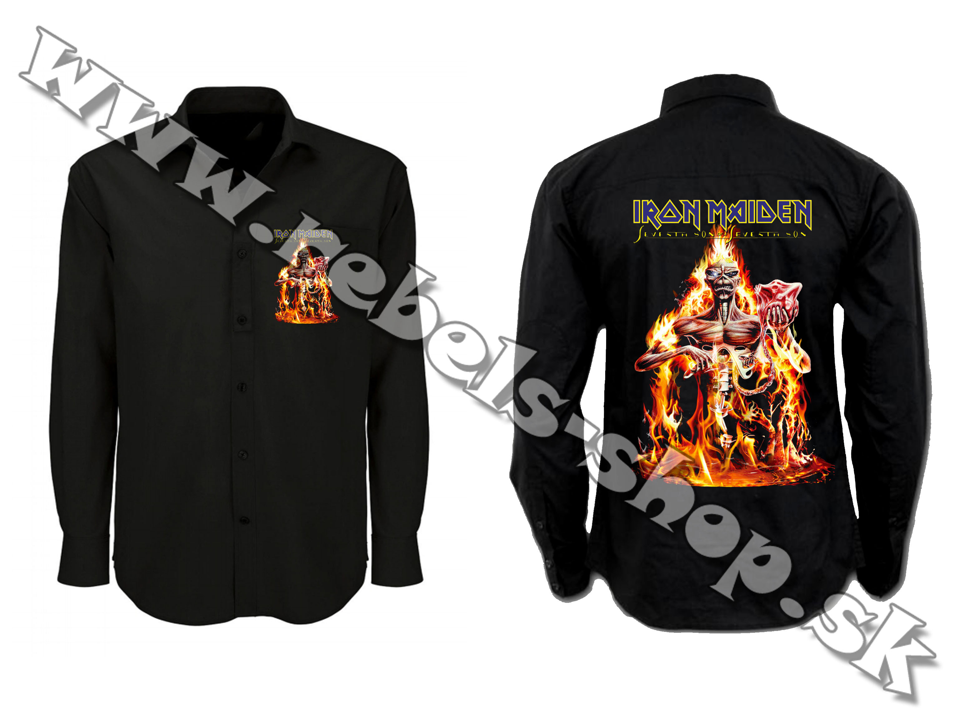 Košeľa "Iron Maiden"