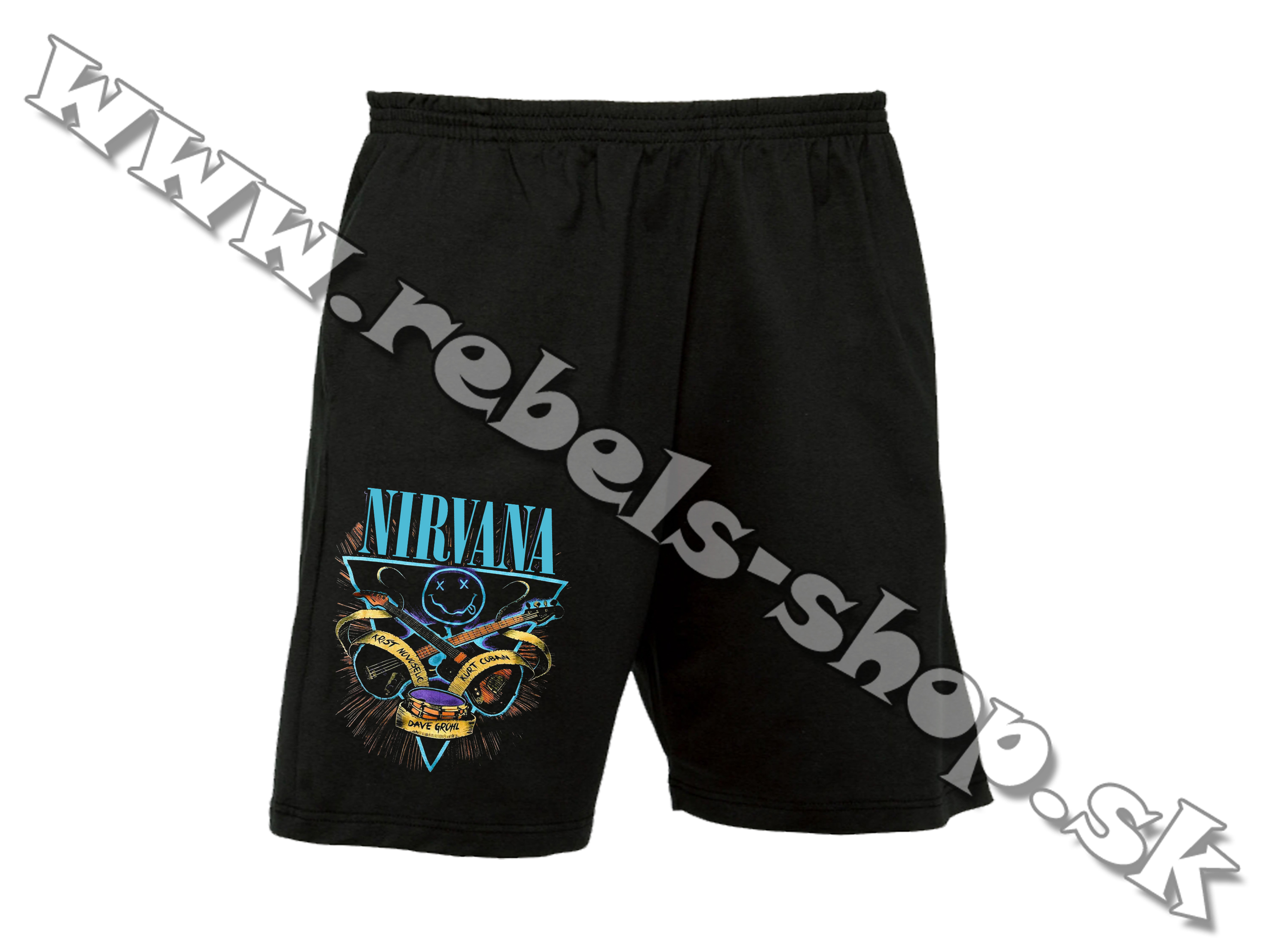 Krátke nohavice "Nirvana"