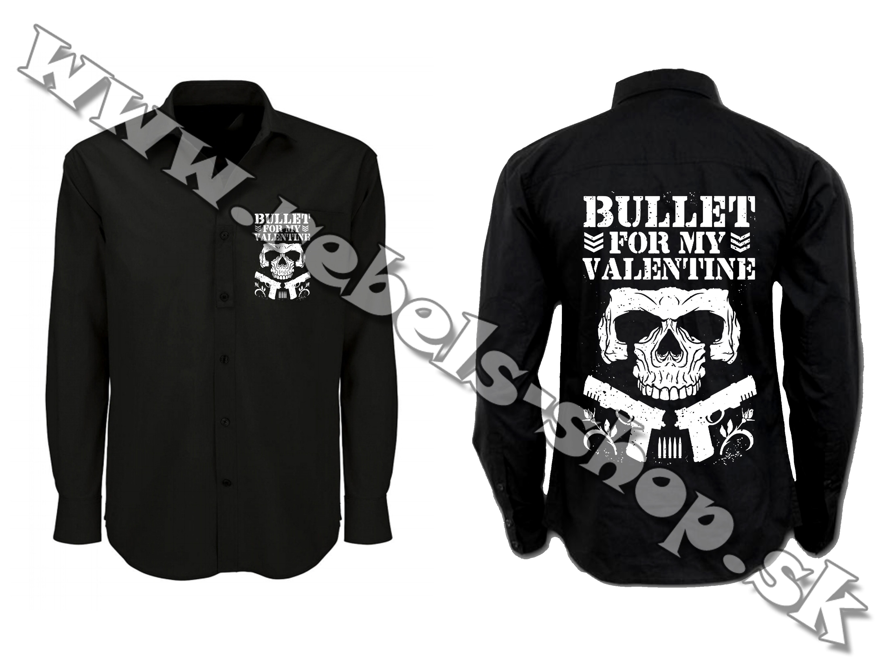 Košeľa "Bullet For My Valentine"