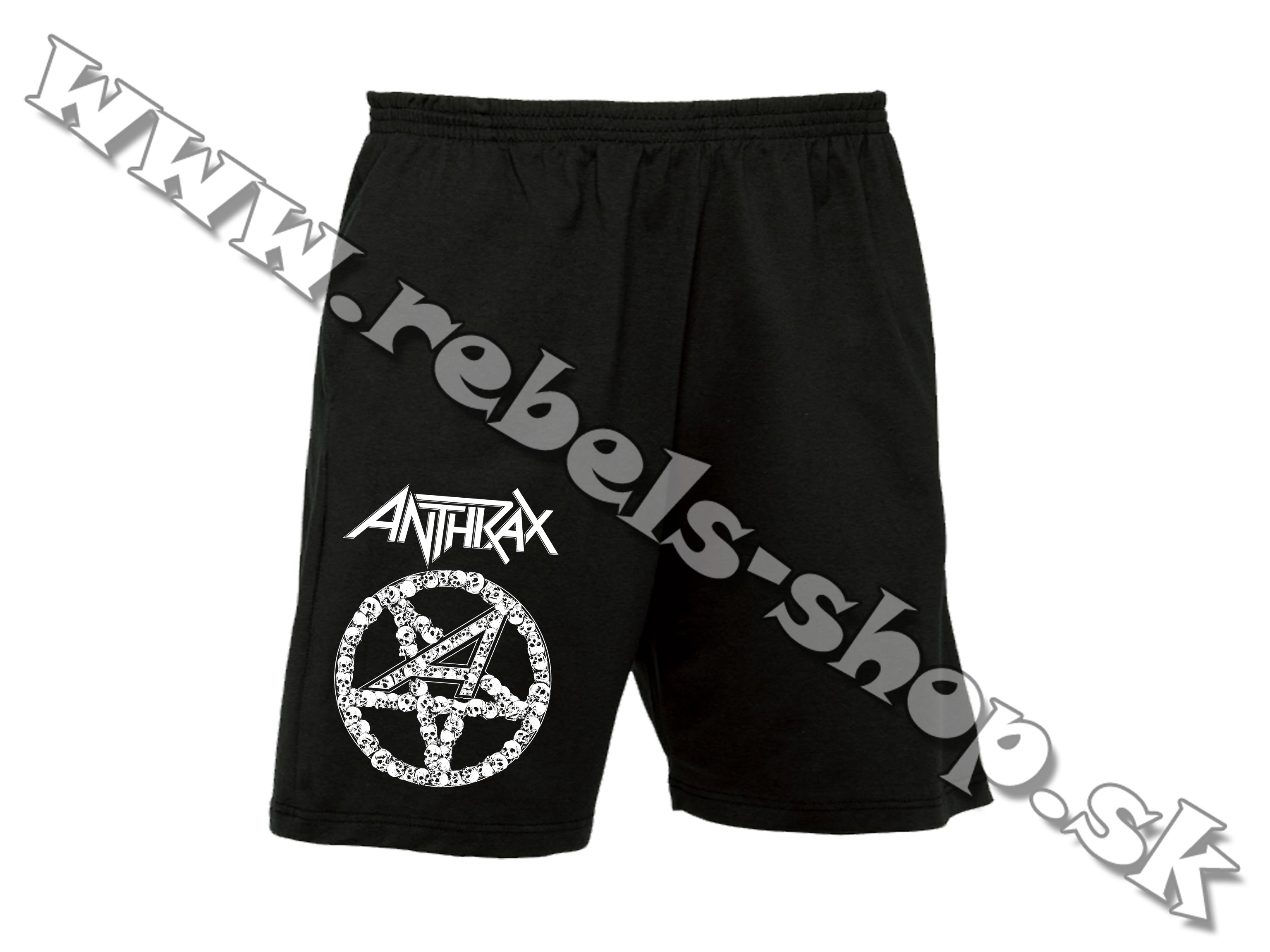 Krátke nohavice "Anthrax"