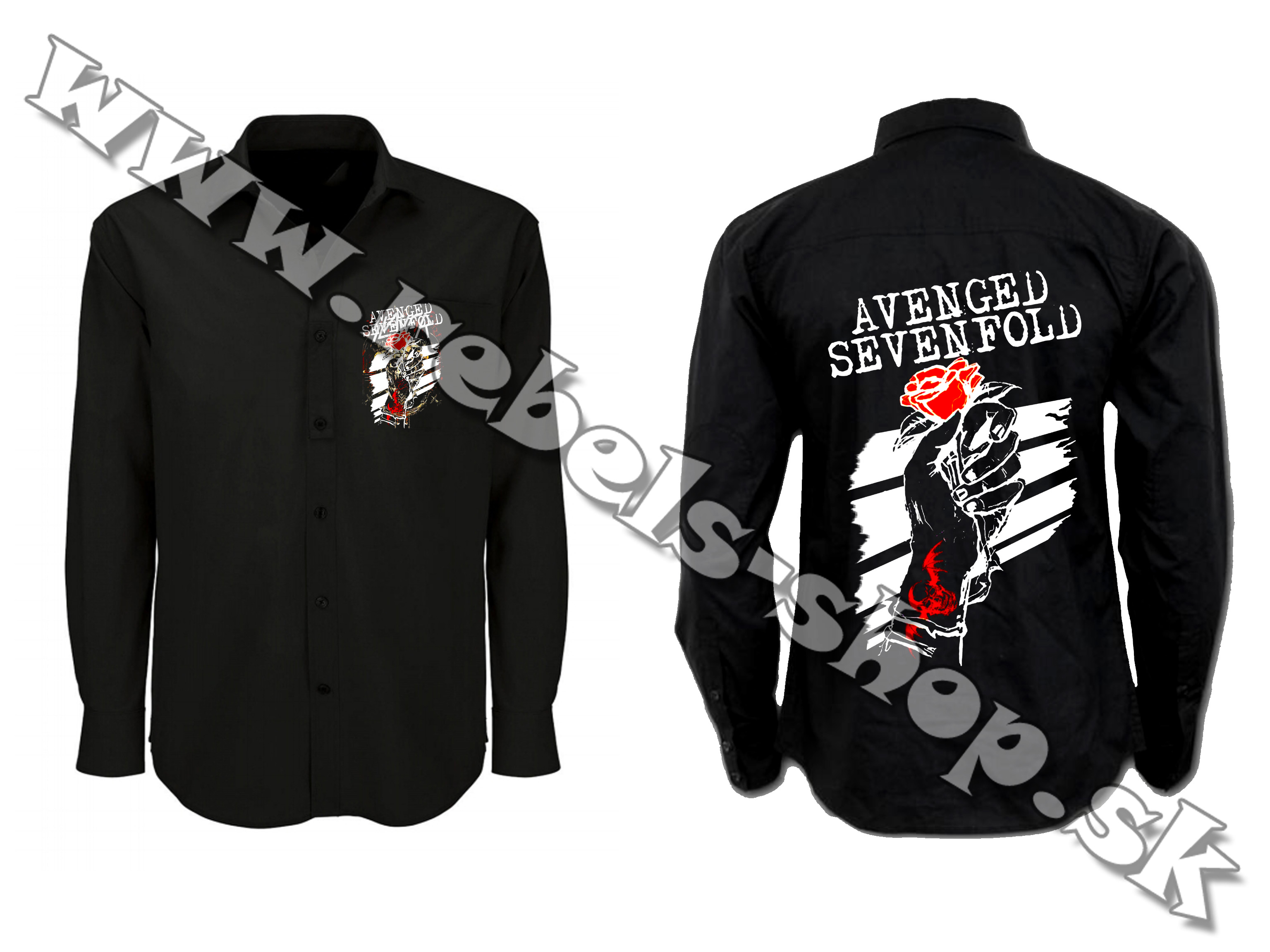 Košeľa "Avenged Sevenfold"