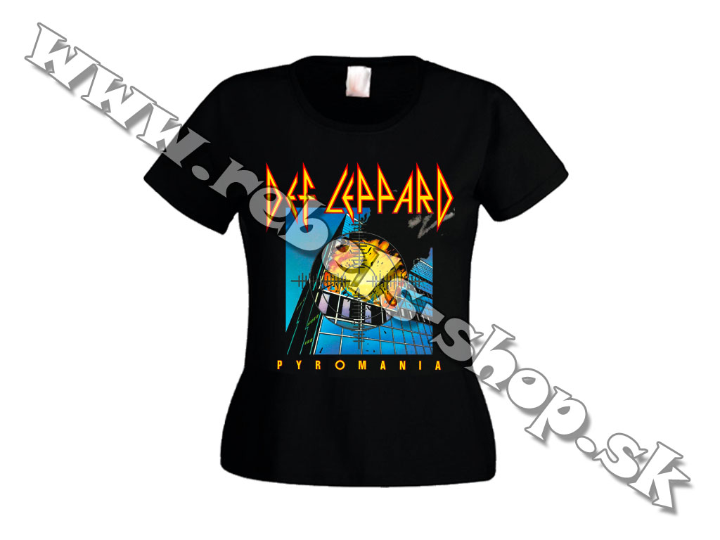 Dámske Tričko "Def Leppard"