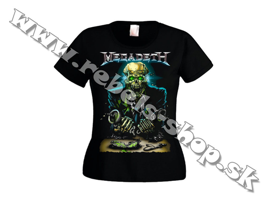 Dámske Tričko "Megadeth"