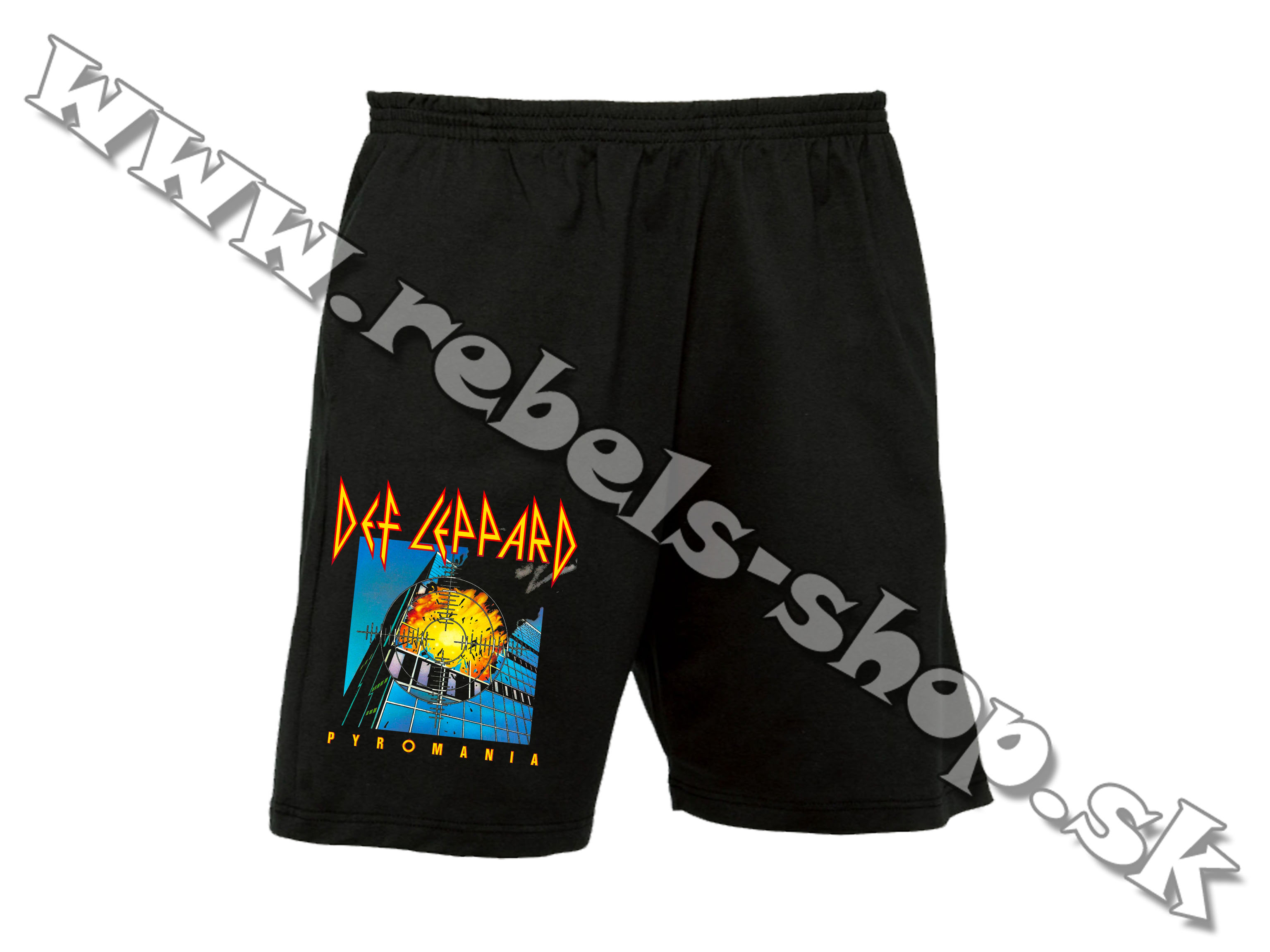 Krátke nohavice "Def Leppard"