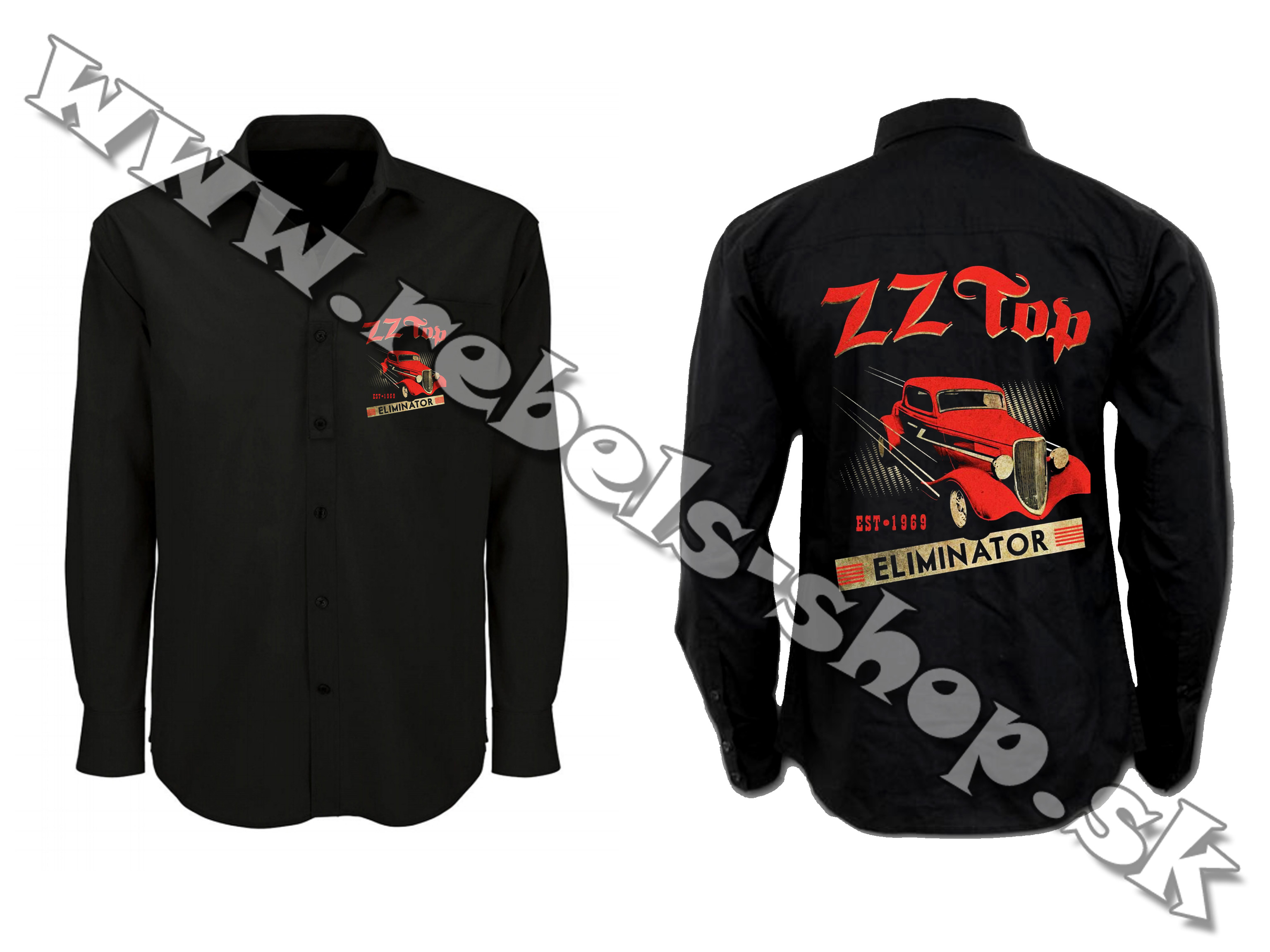 Košeľa "ZZ Top"