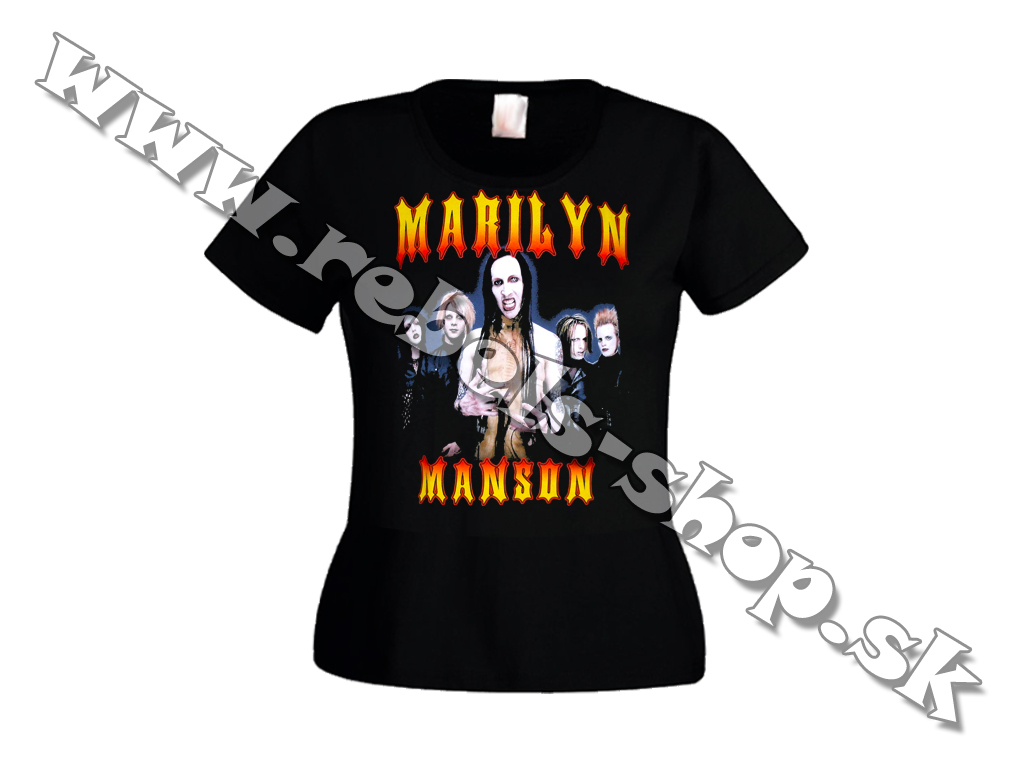 Dámske Tričko "Marilyn Manson"