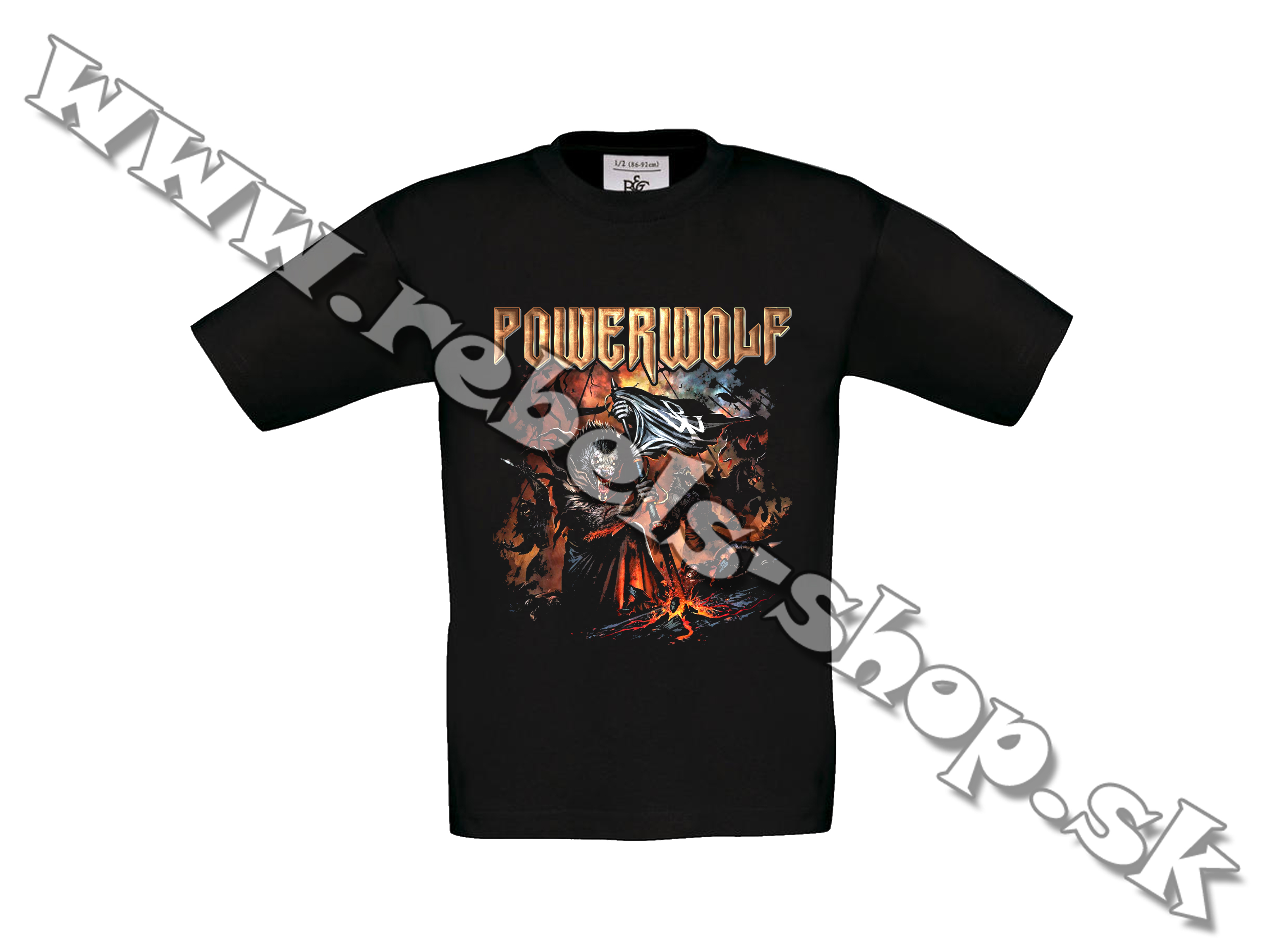 Detské Tričko "Powerwolf"