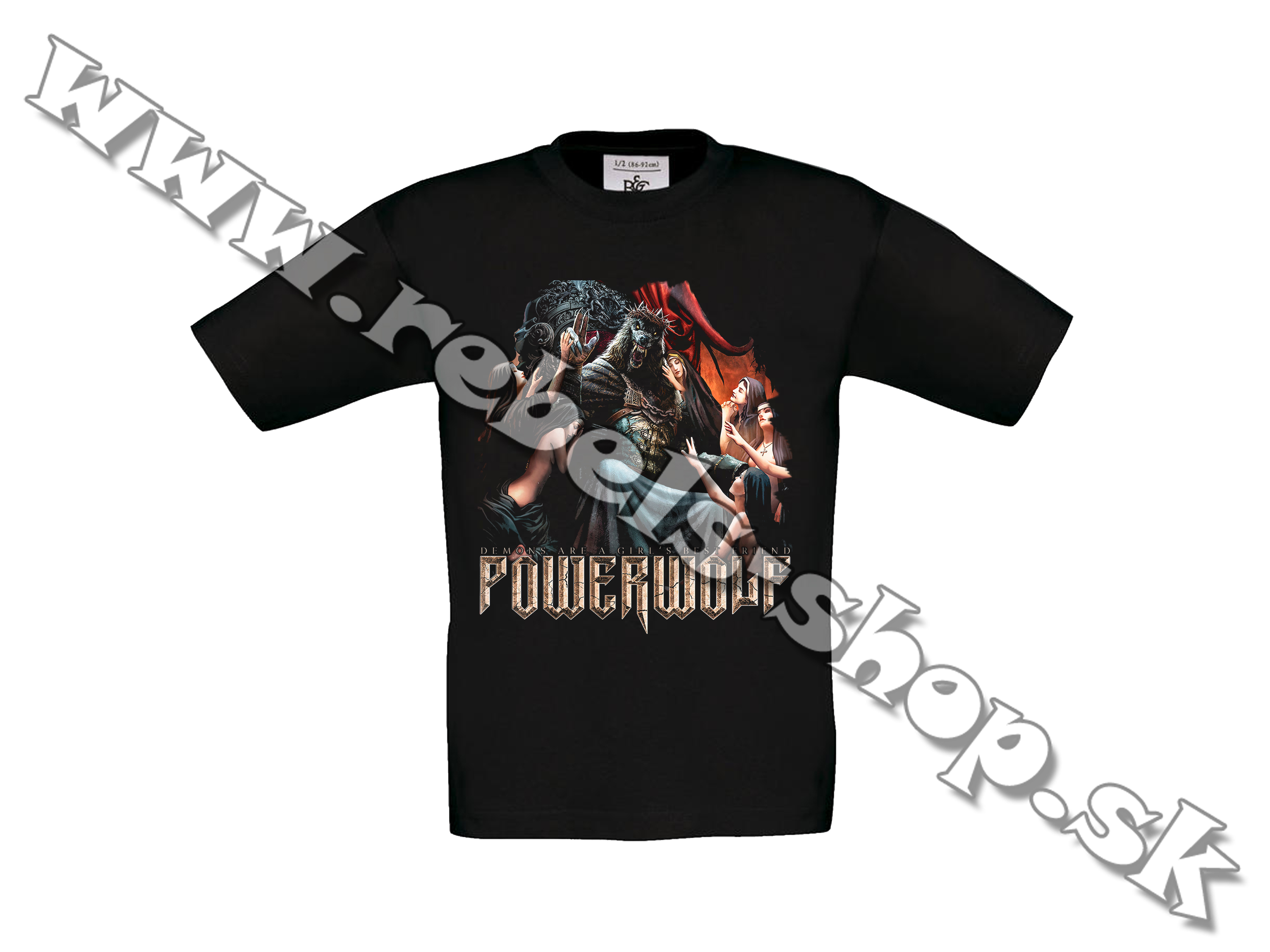Detské Tričko "Powerwolf"