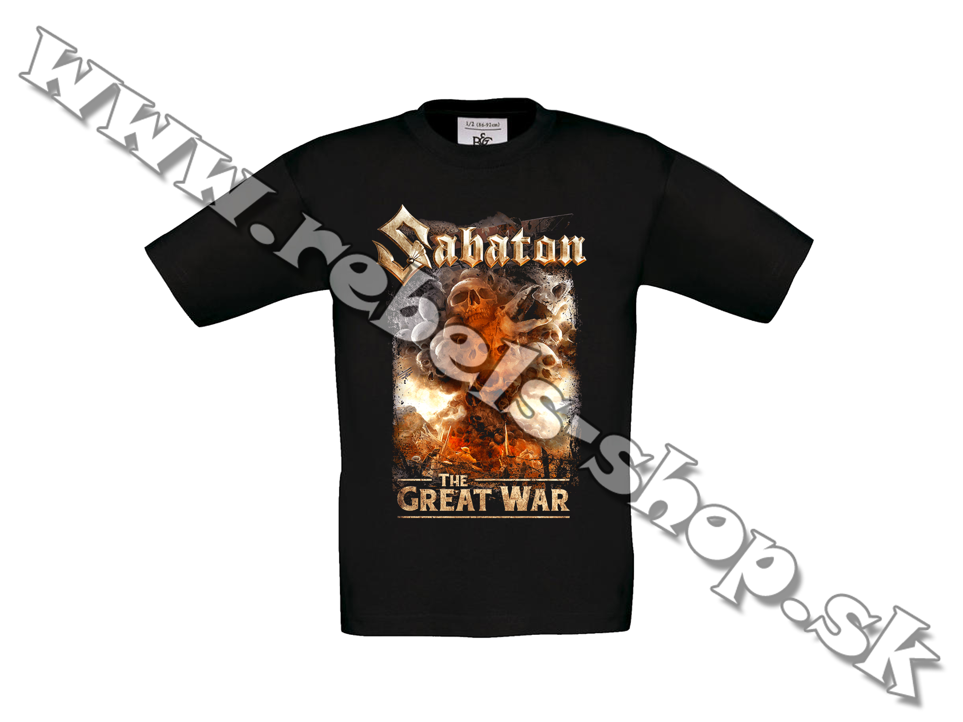 Detské Tričko "Sabaton"