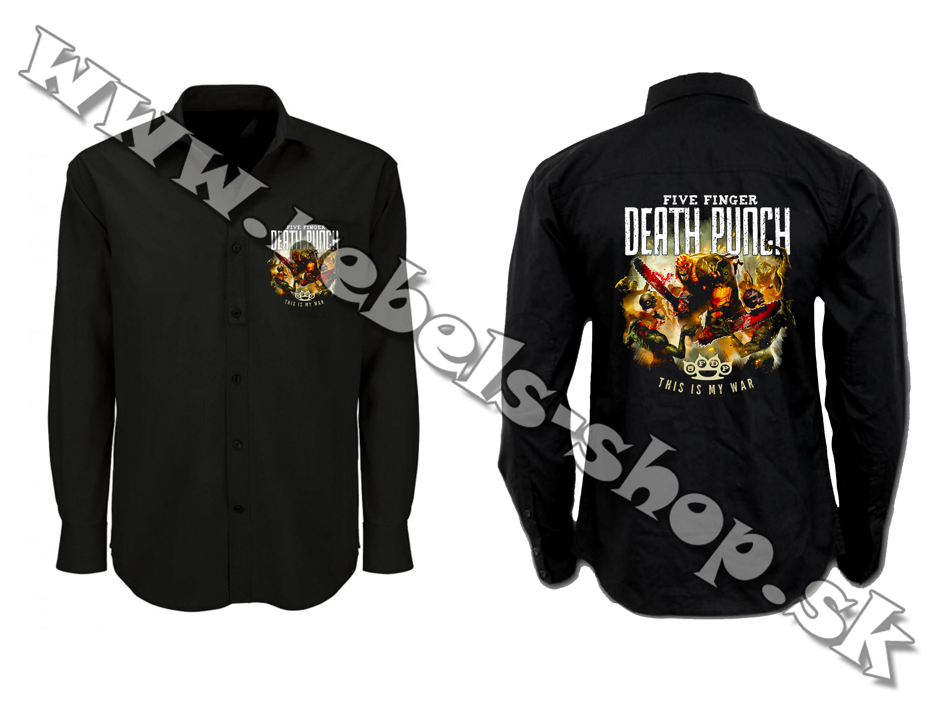 Košeľa "Five Finger Death Punch"