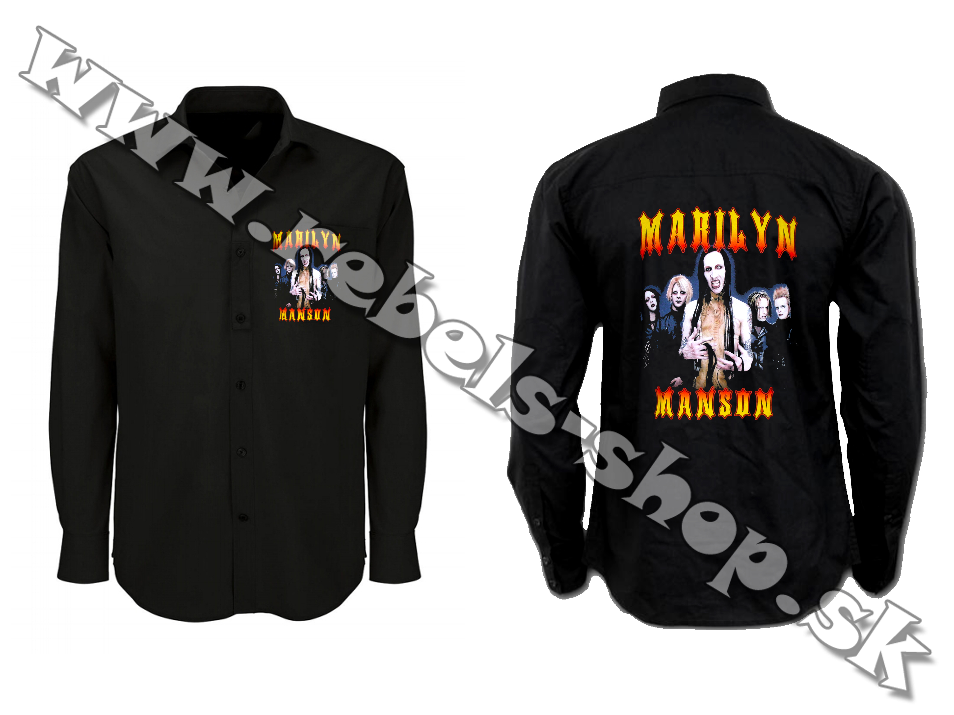 Košeľa "Marilyn Manson"