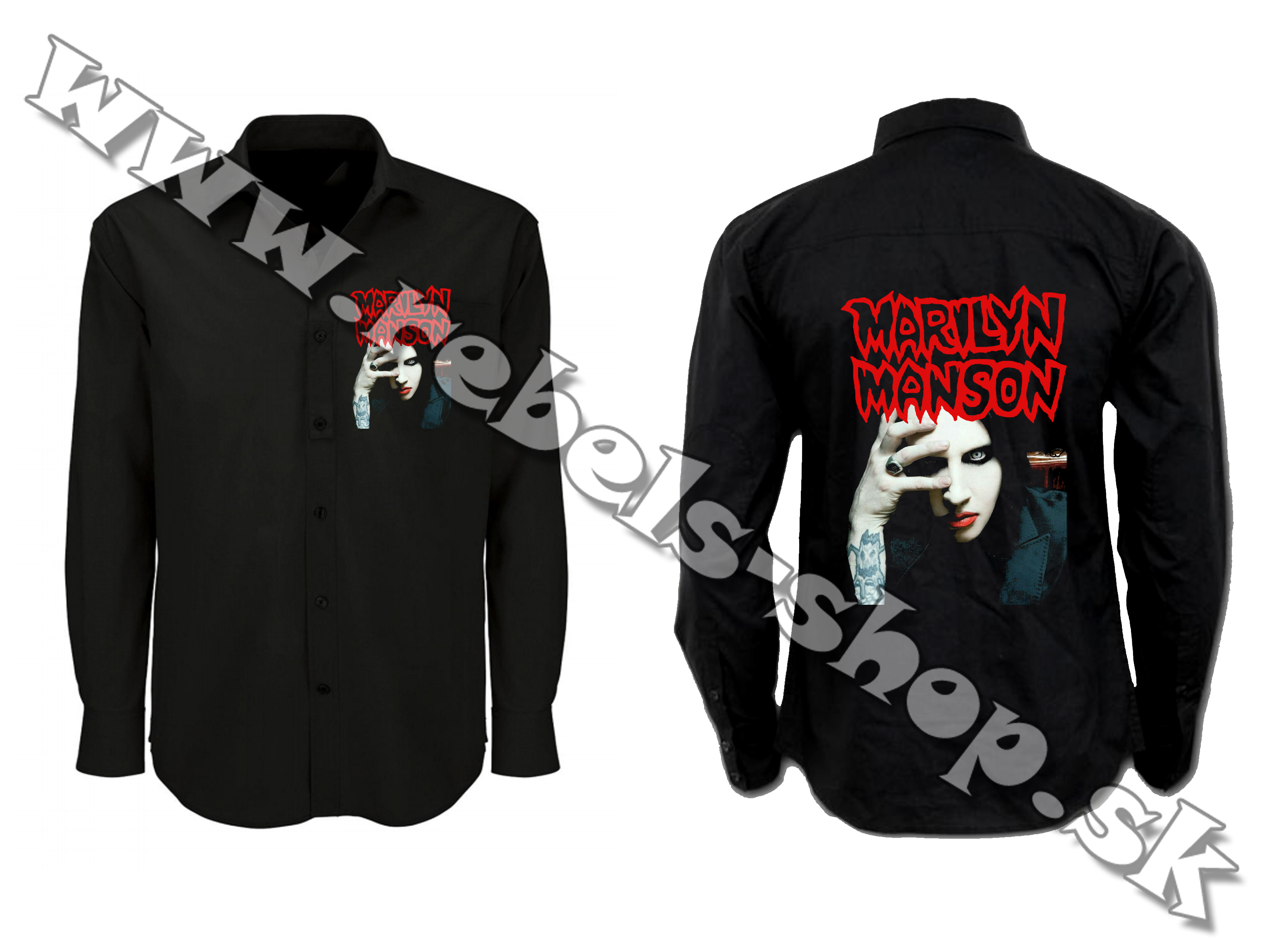 Košeľa "Marilyn Manson"