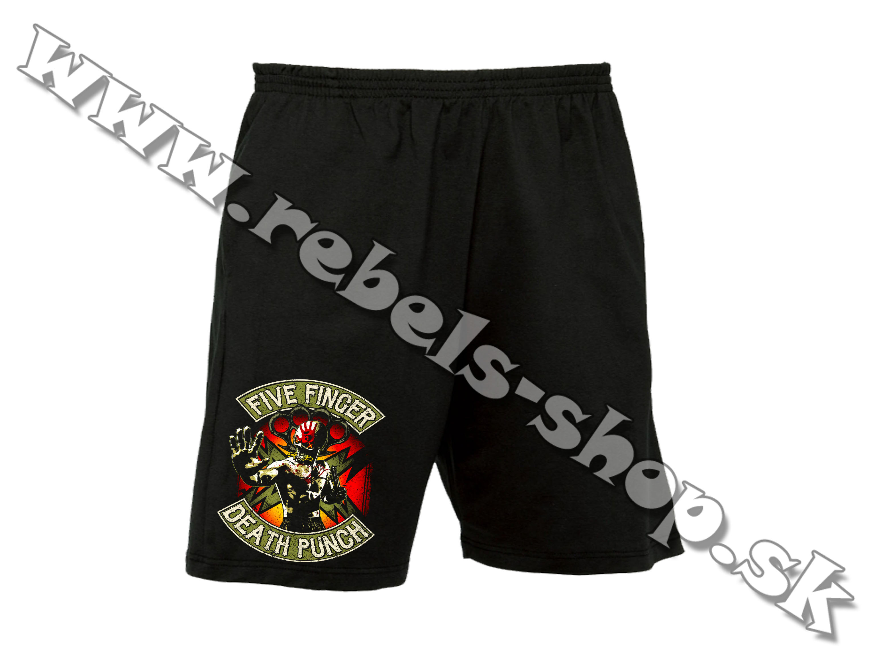 Krátke nohavice "Five Finger Death Punch"