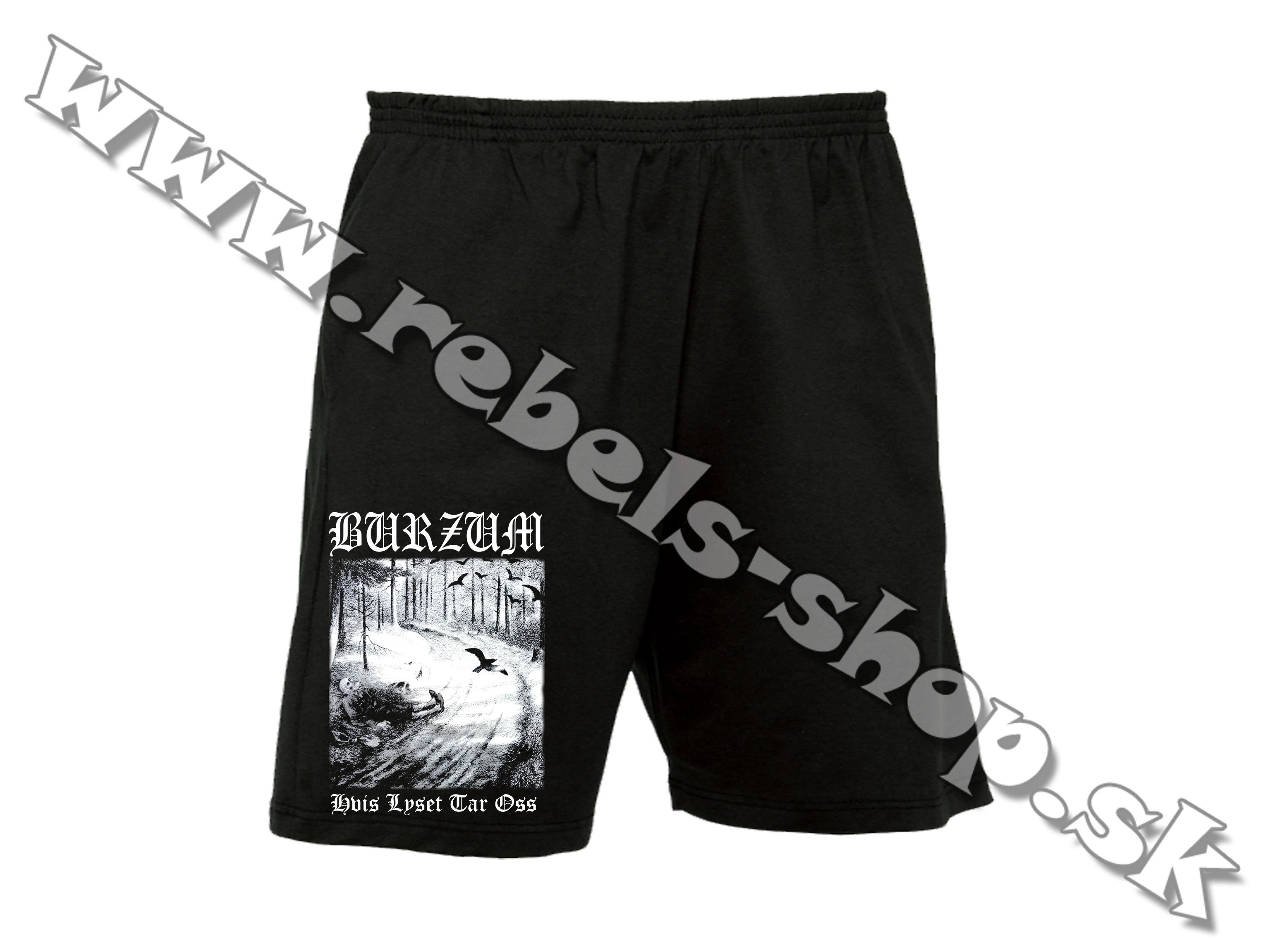 Krátke nohavice "Burzum"