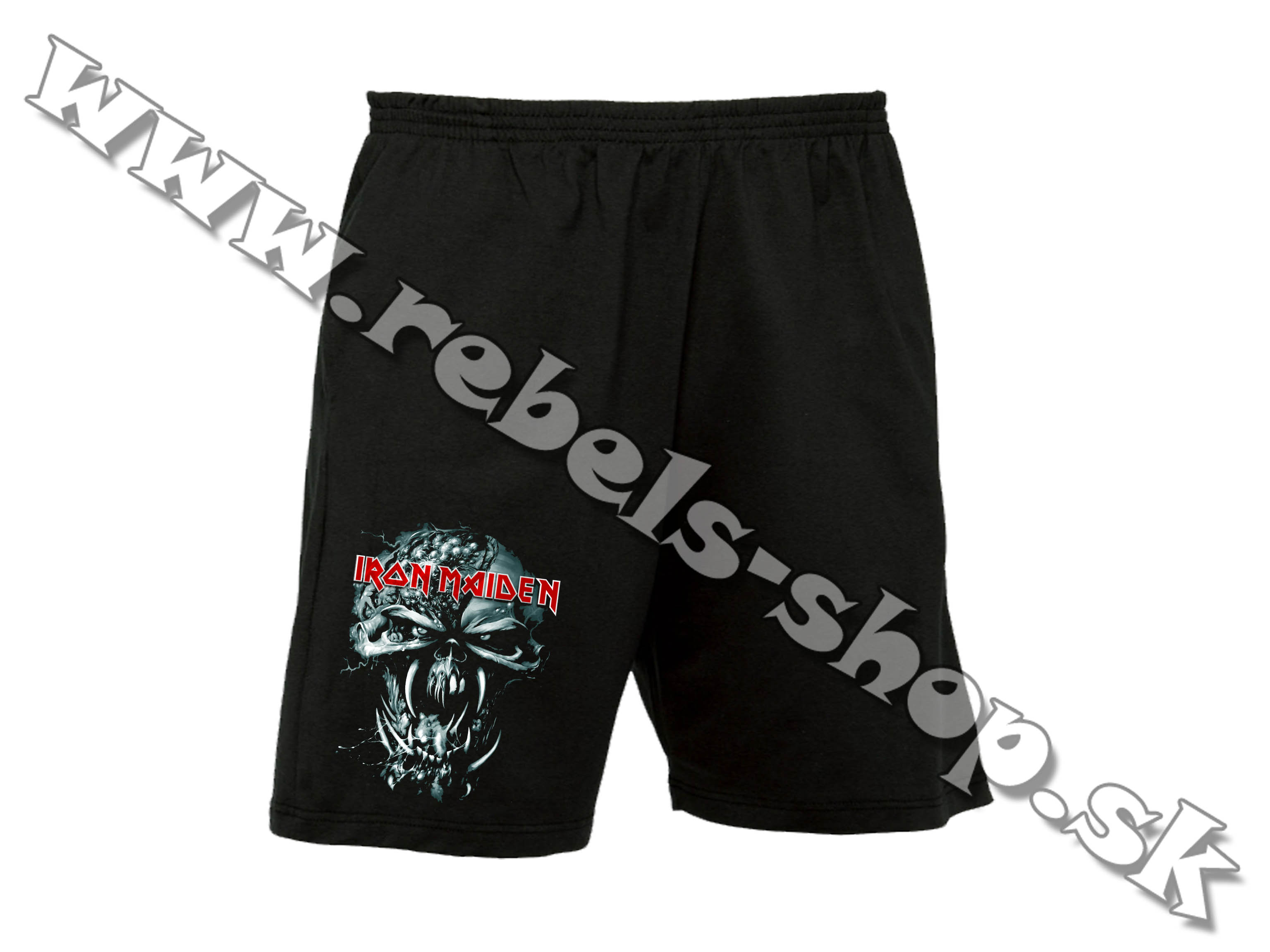 Krátke nohavice "Iron Maiden"