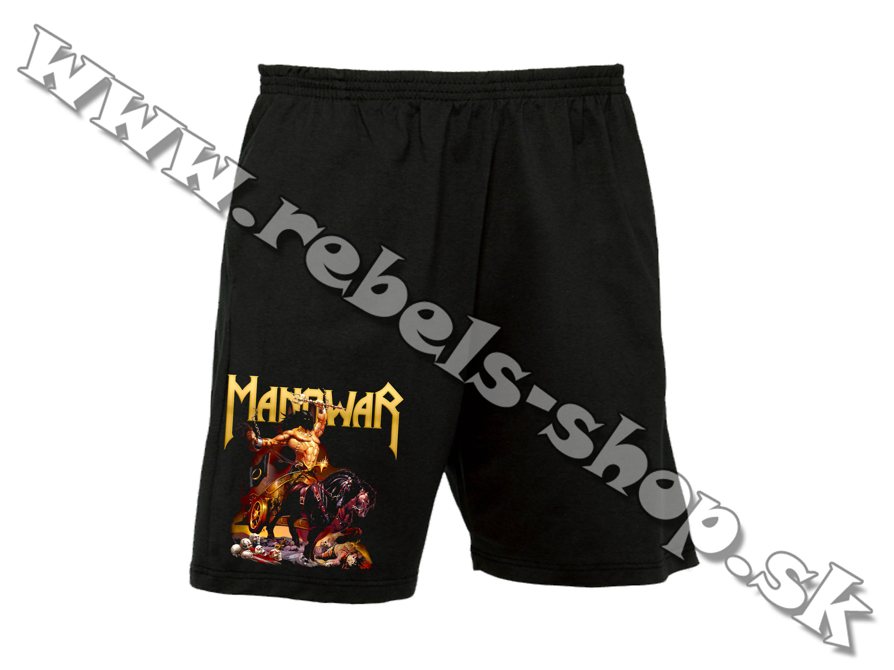 Krátke nohavice "Manowar"