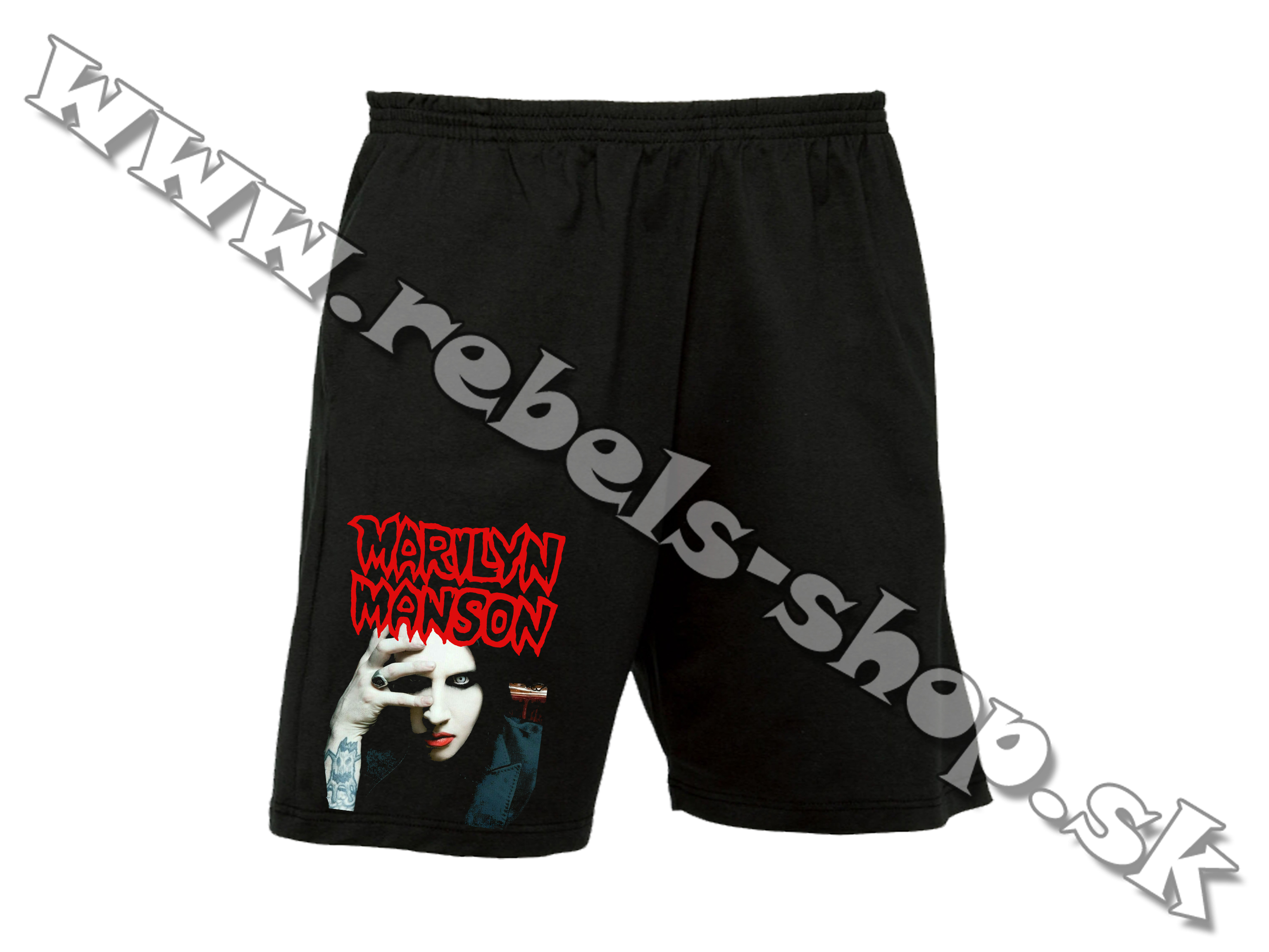 Krátke nohavice "Marilyn Manson"