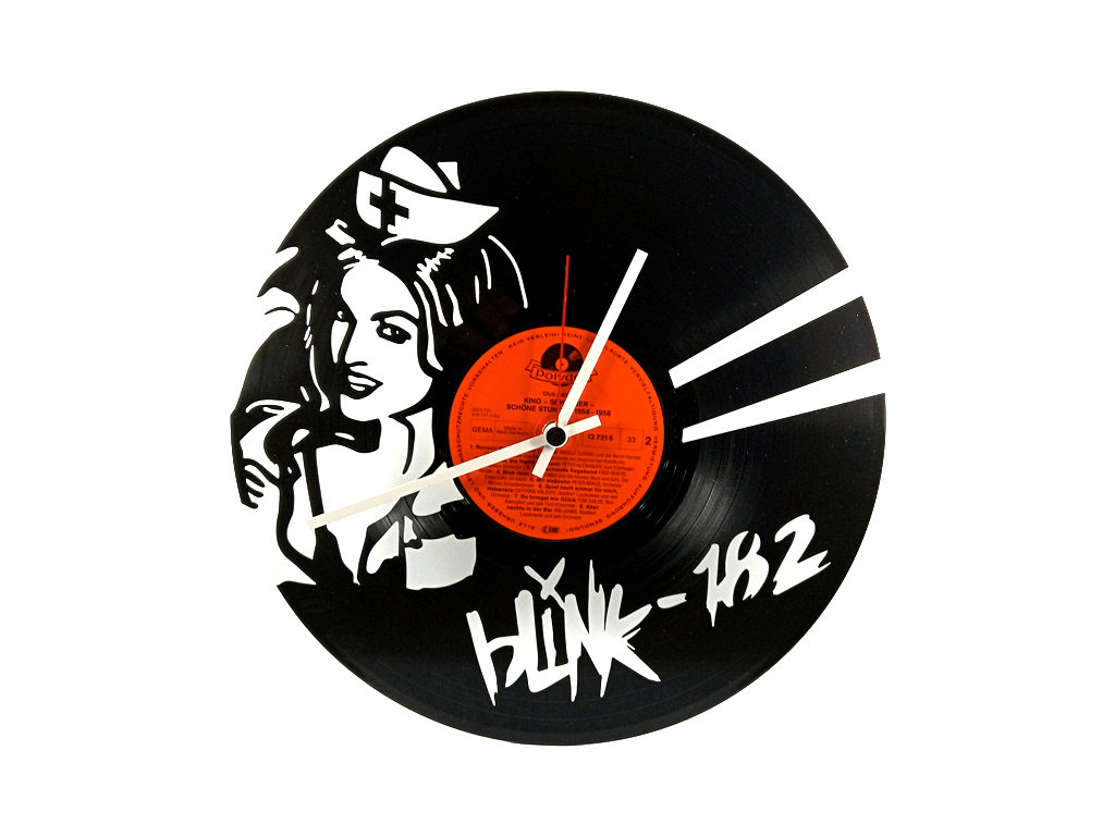 Nástenné hodiny "Blink 182"