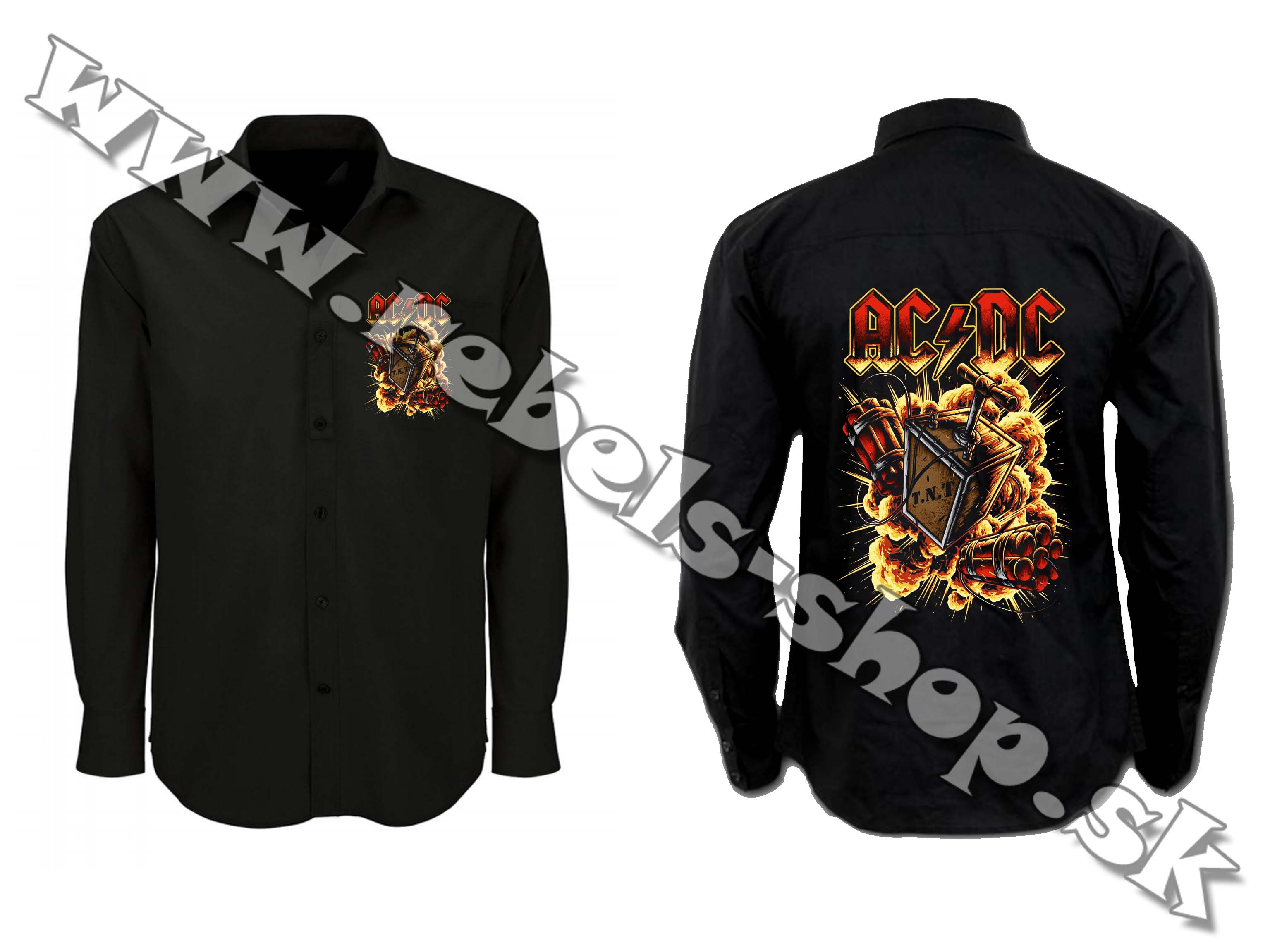 Košeľa "ACDC"