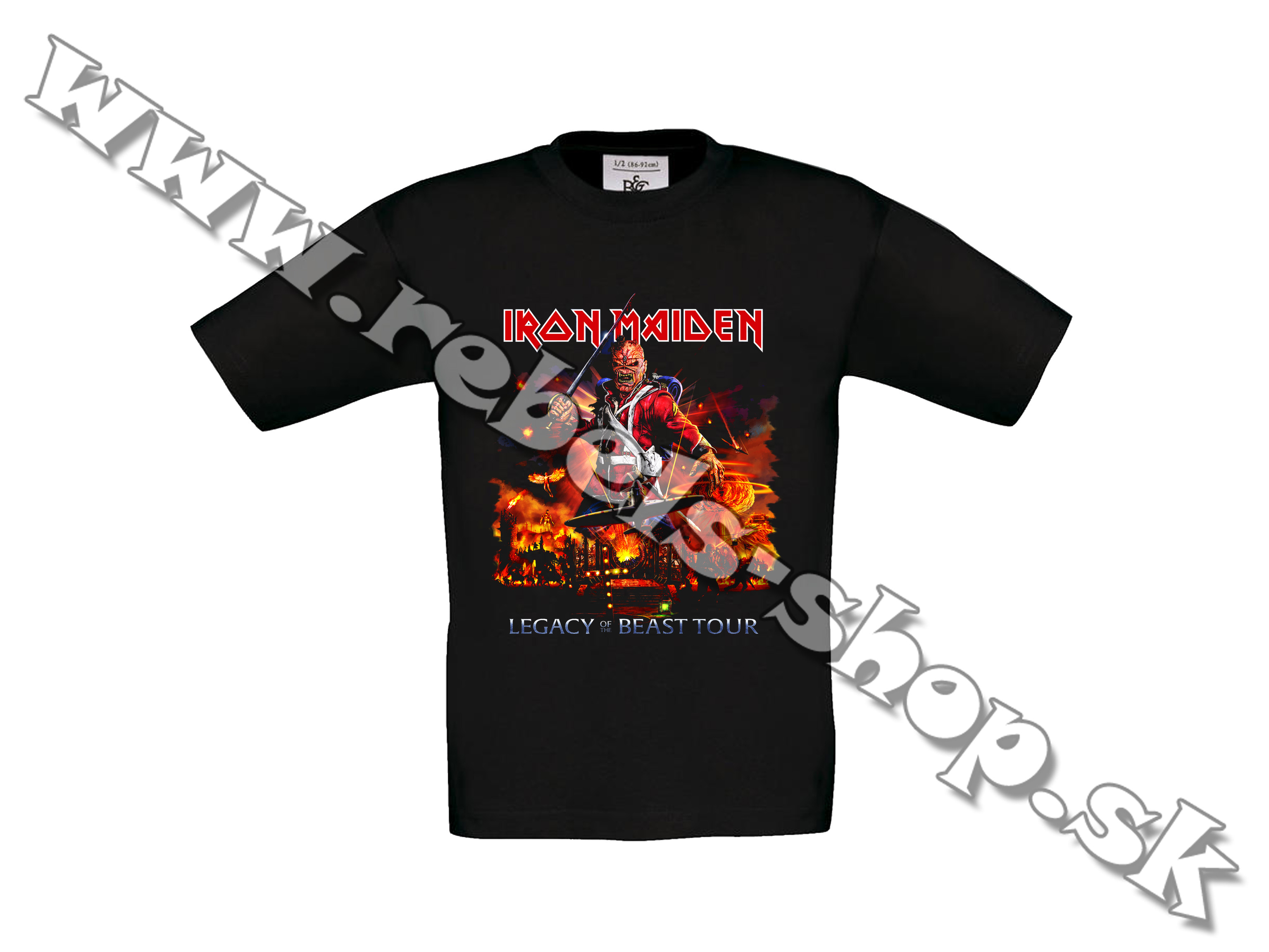 Detské Tričko "Iron Maiden"