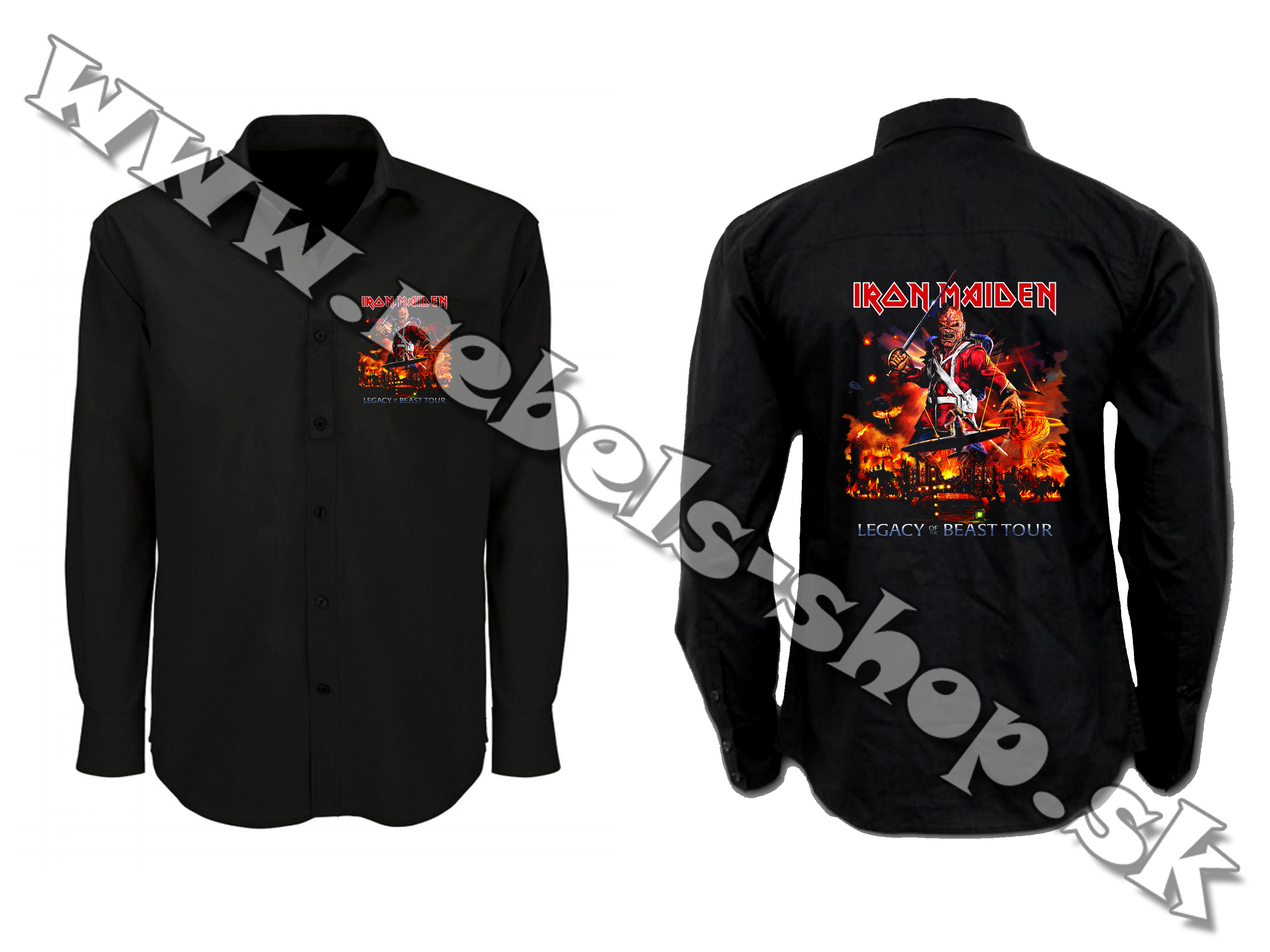 Košeľa "Iron Maiden"