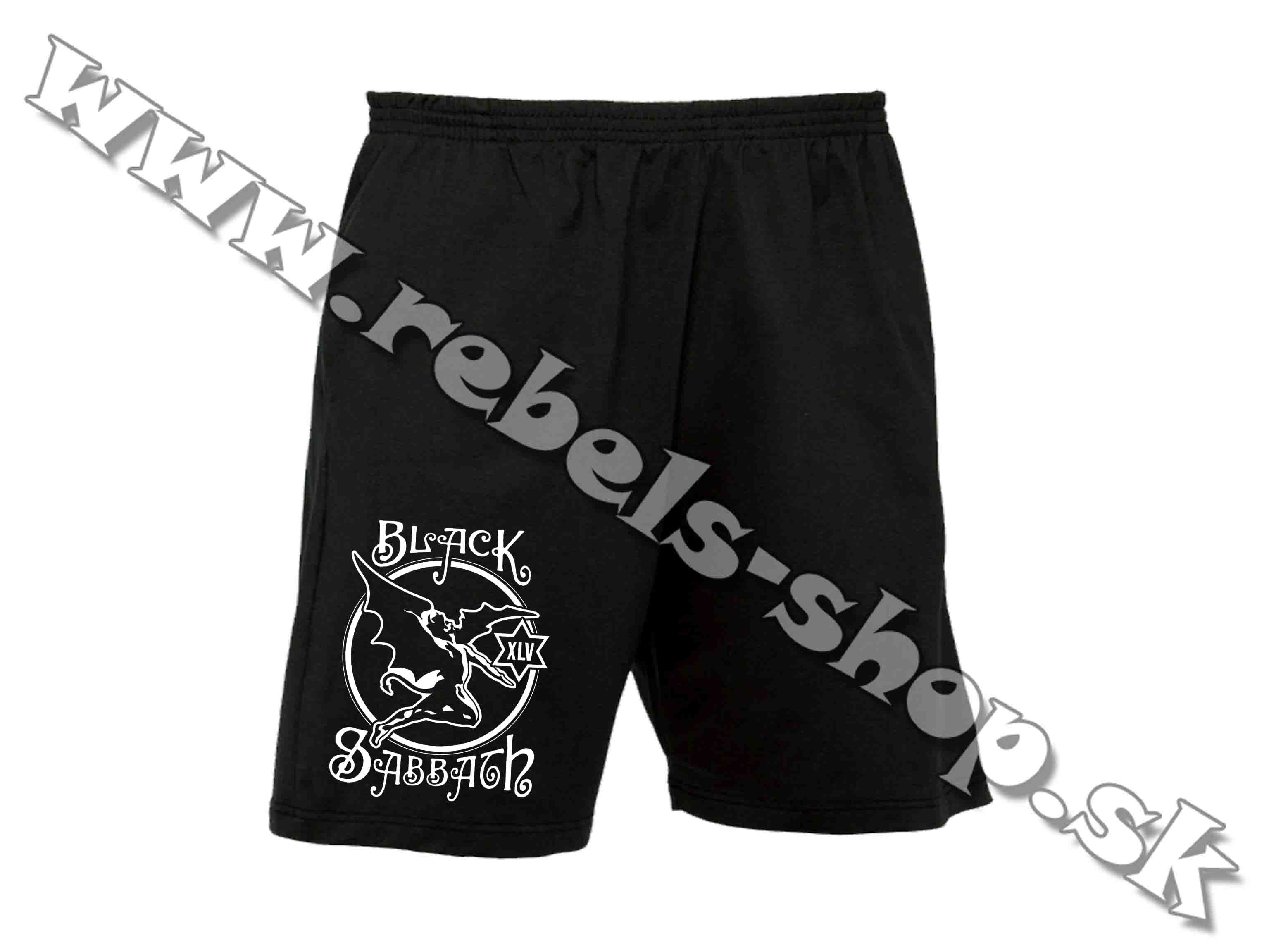 Krátke nohavice "Black Sabbath"