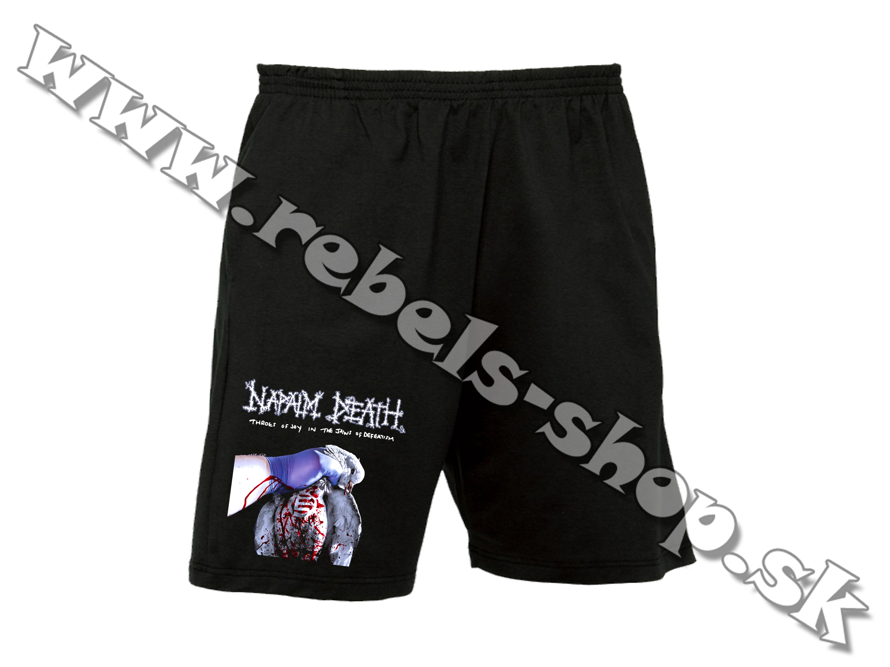 Krátke nohavice "Napalm Death"