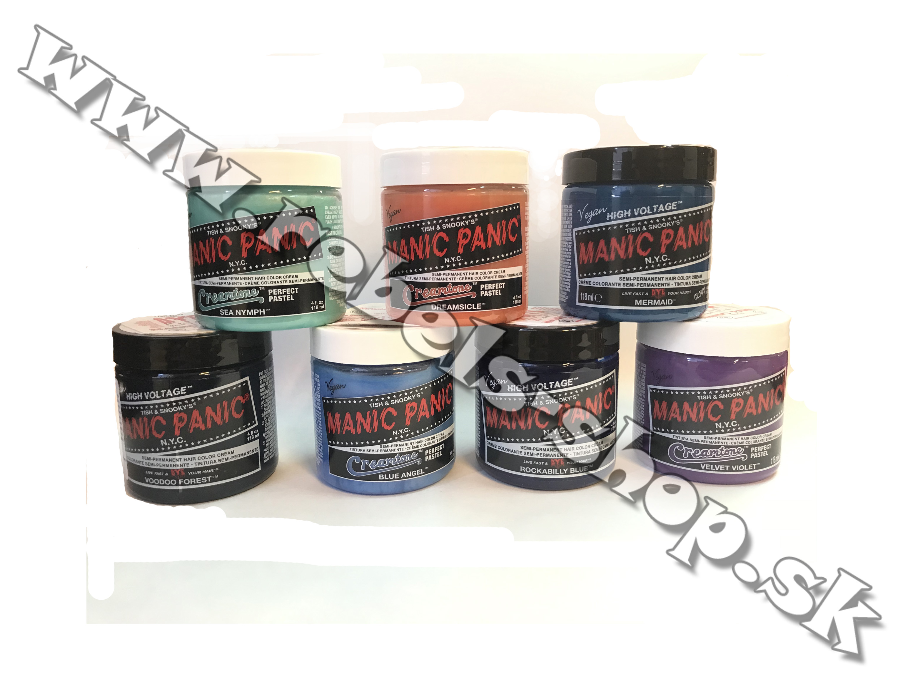 Farby na vlasy "Manic panic"