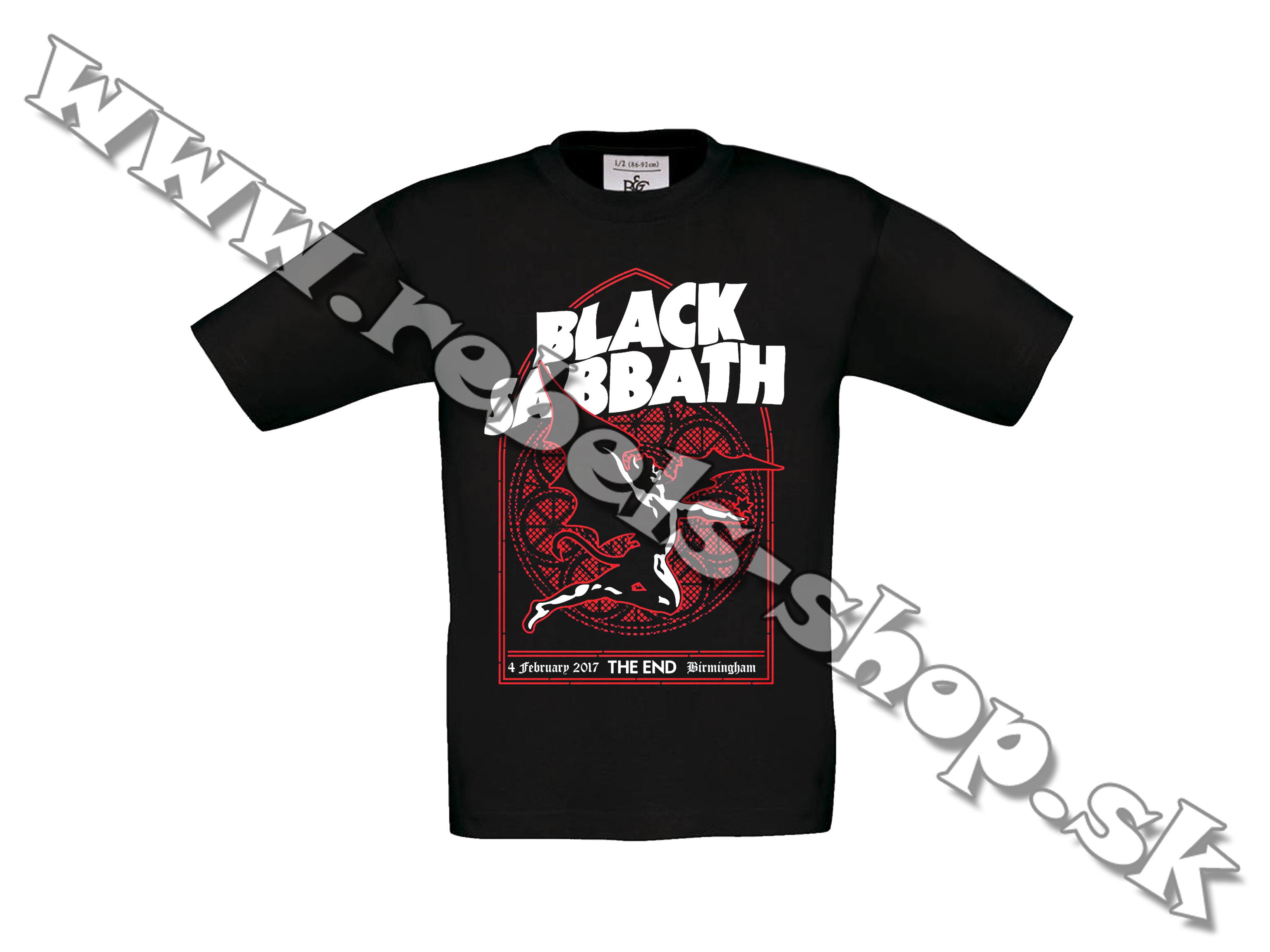 Detské Tričko "Black Sabbath"