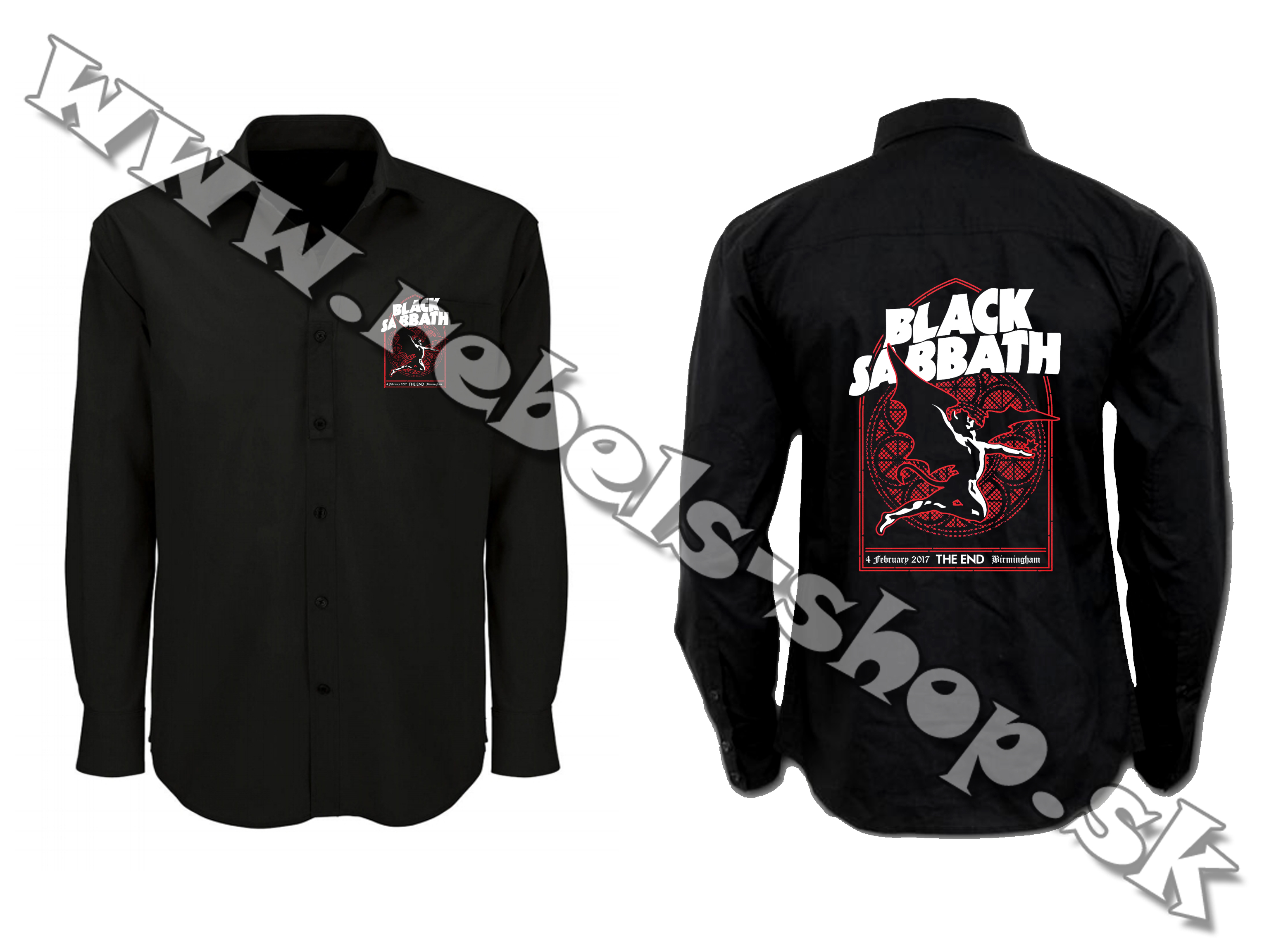 Košeľa "Black Sabbath"