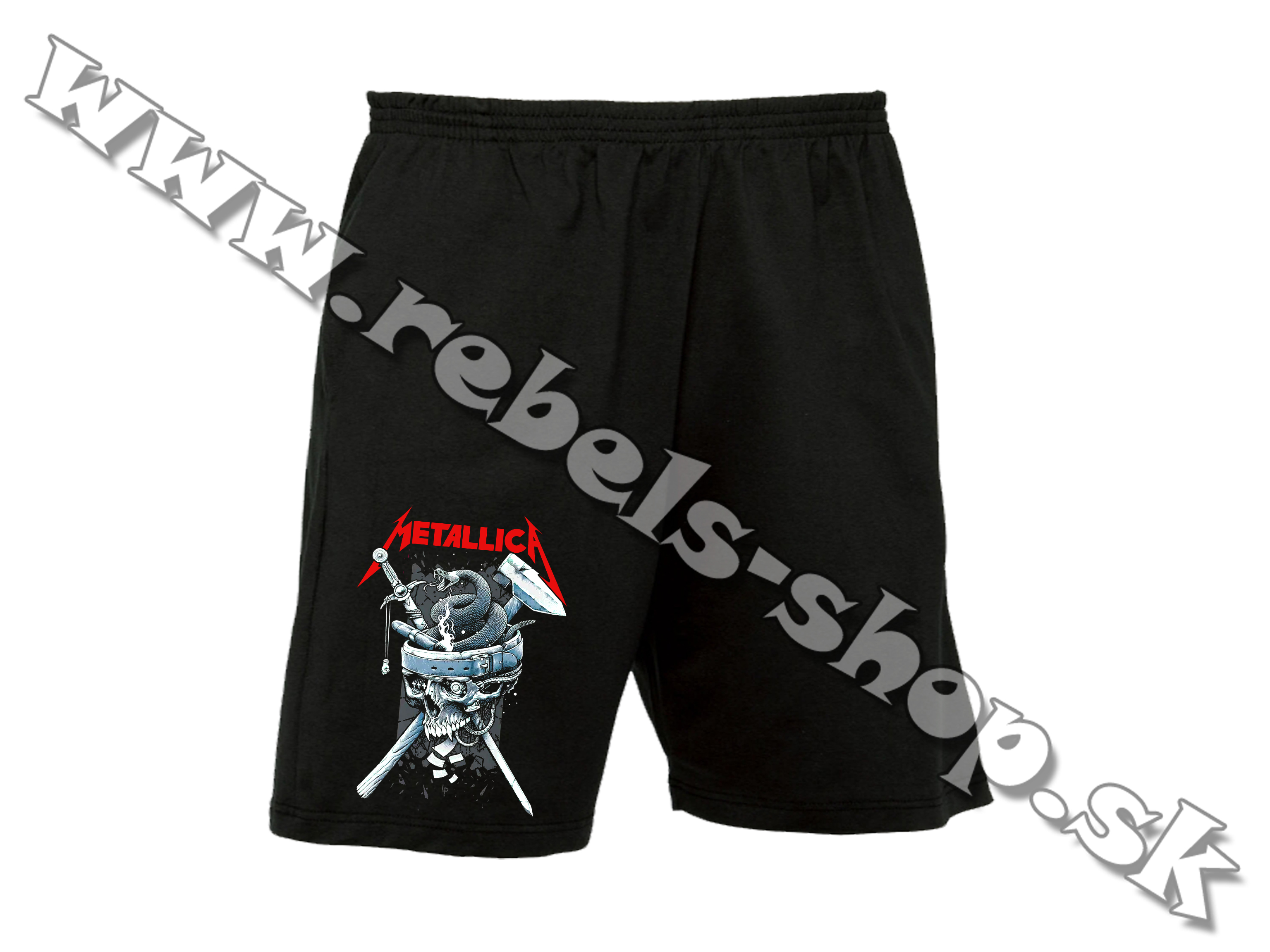 Krátke nohavice "Metallica"