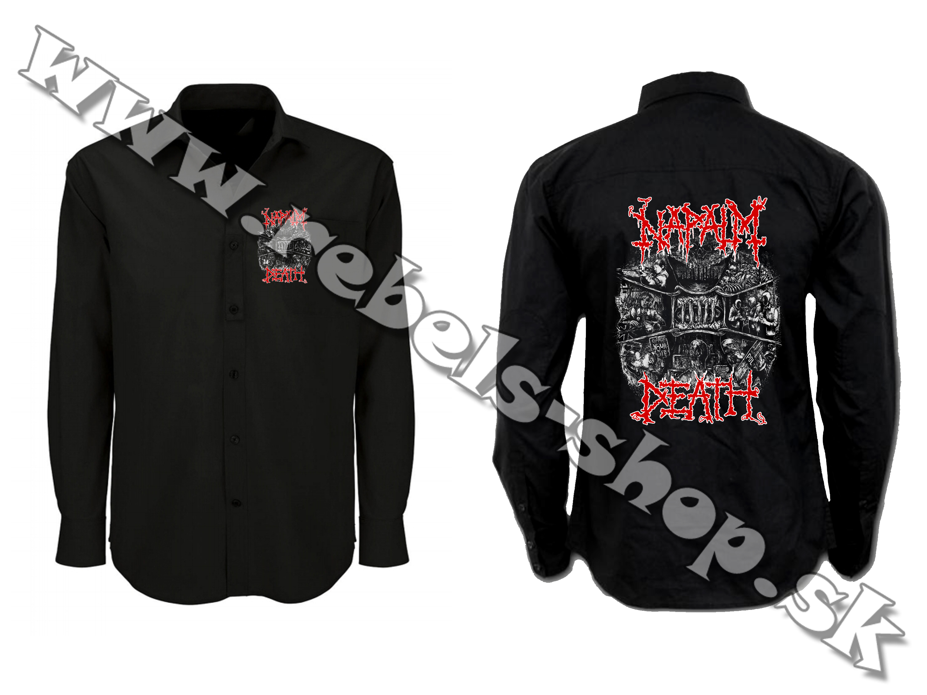 Košeľa "Napalm Death"