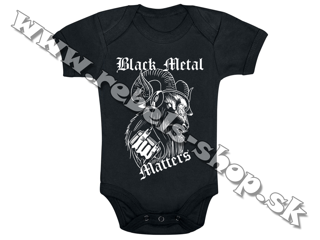 Detské Body "Black Metal"
