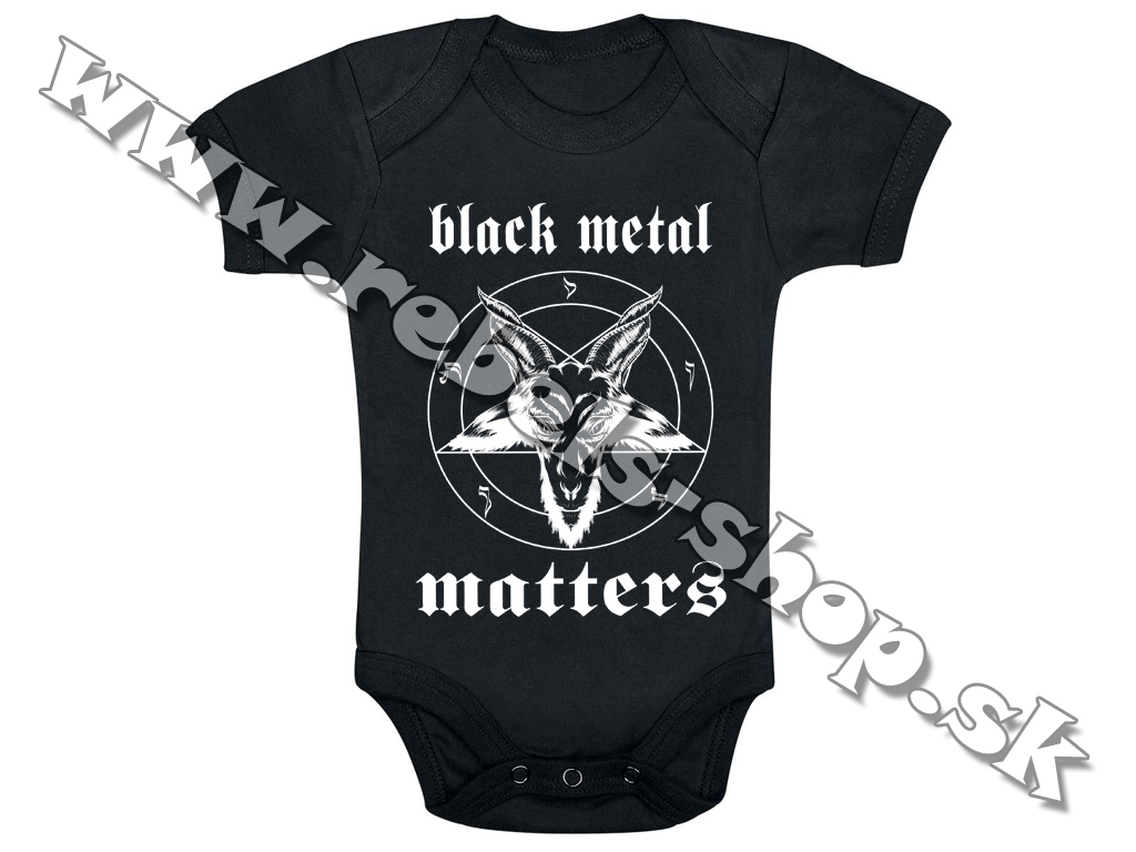 Detské Body "Black Metal"