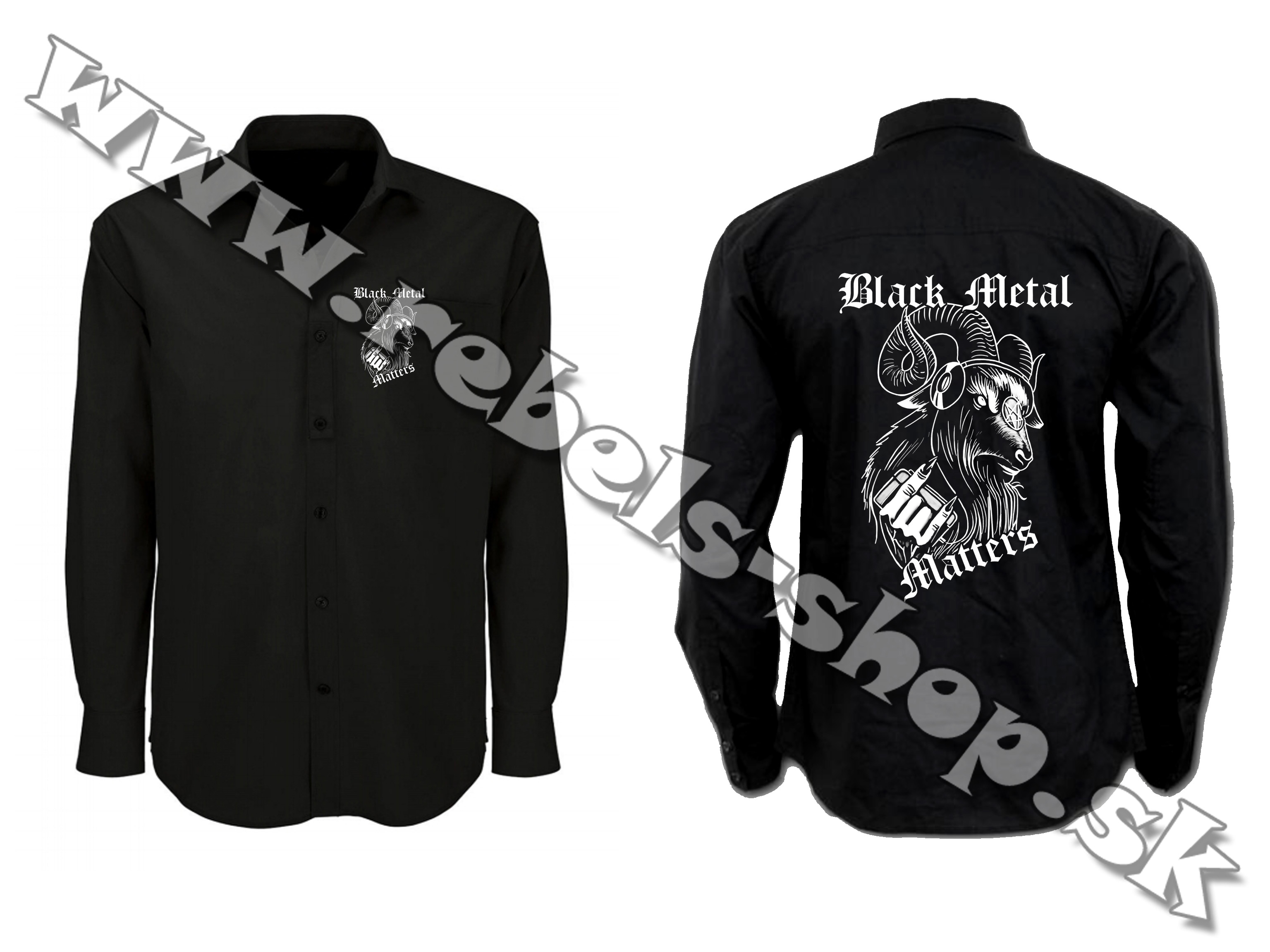Košeľa "Black Metal"