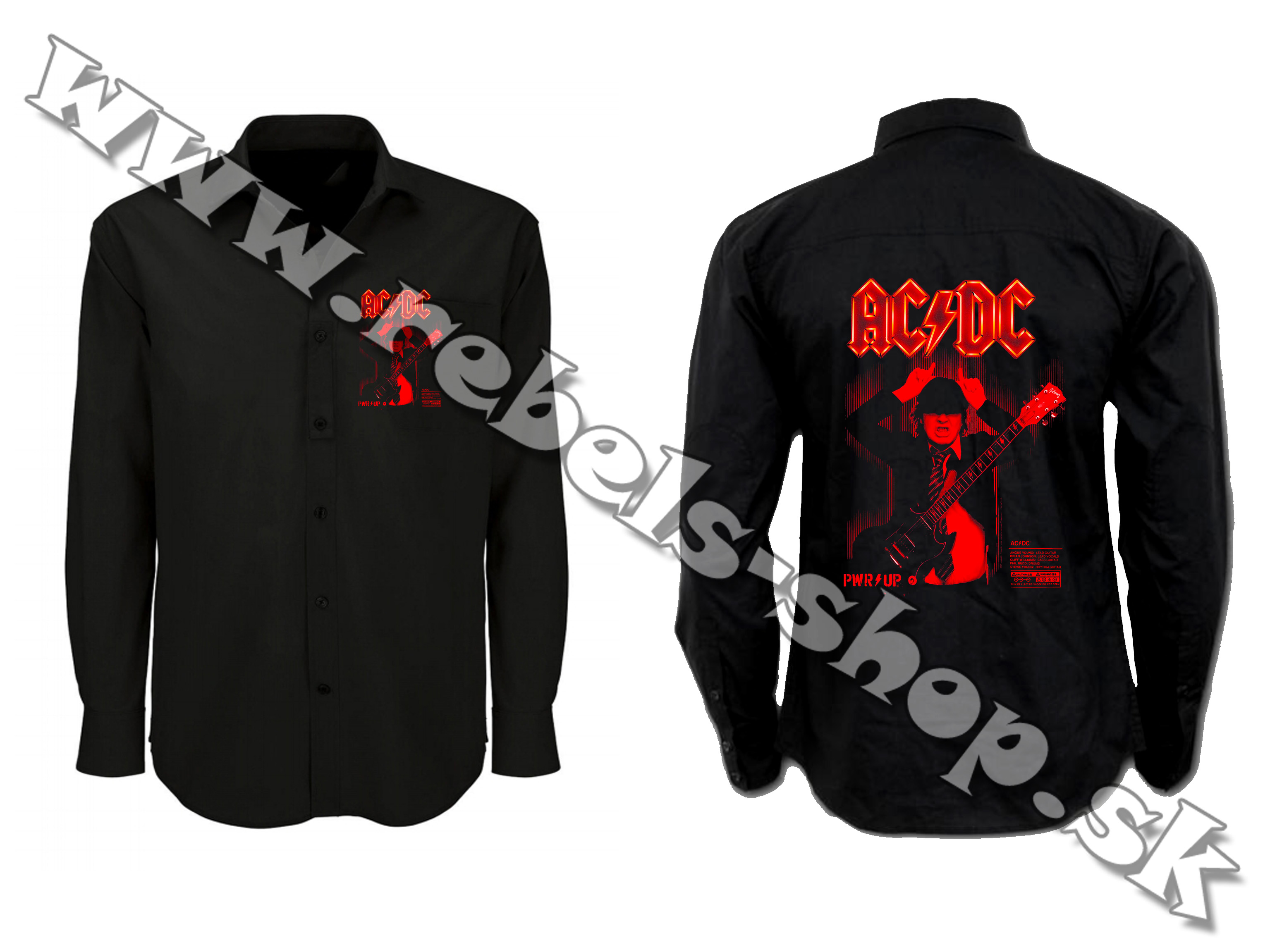 Košeľa "ACDC"