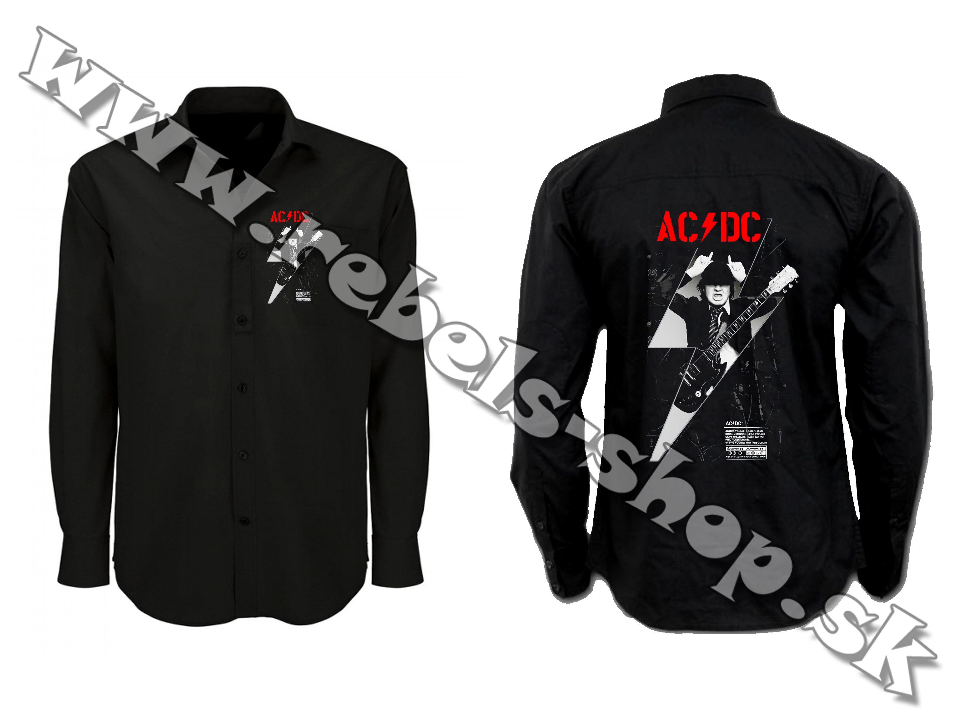 Košeľa "ACDC"