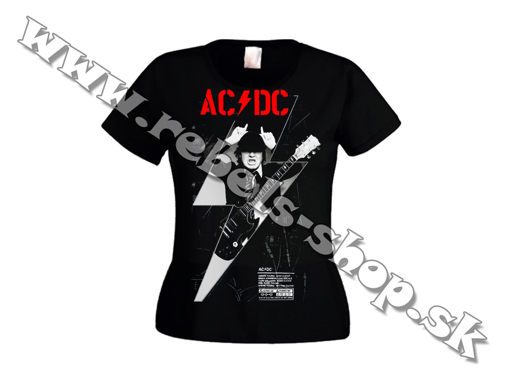 Dámske Tričko "ACDC"