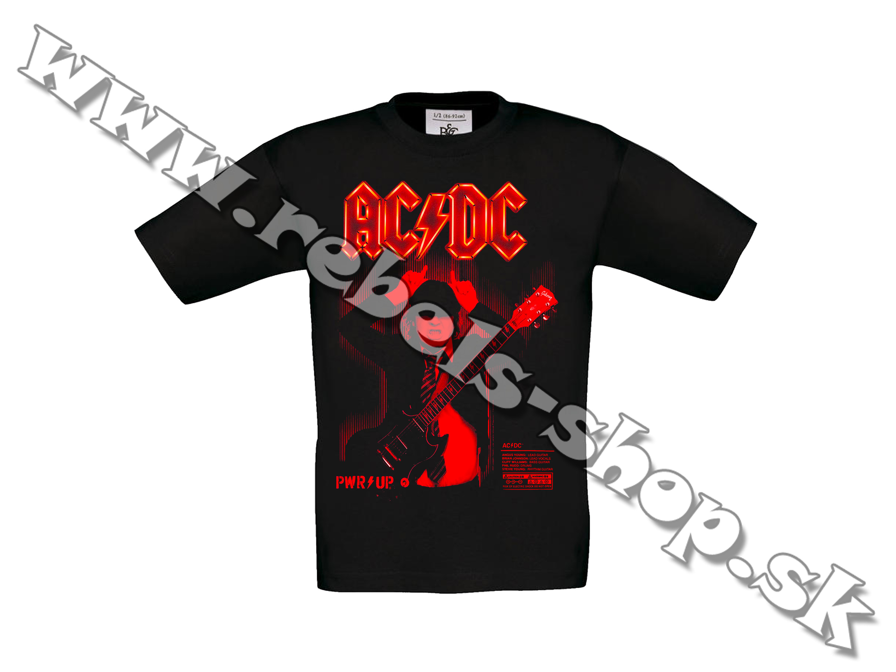 Detské Tričko "ACDC"
