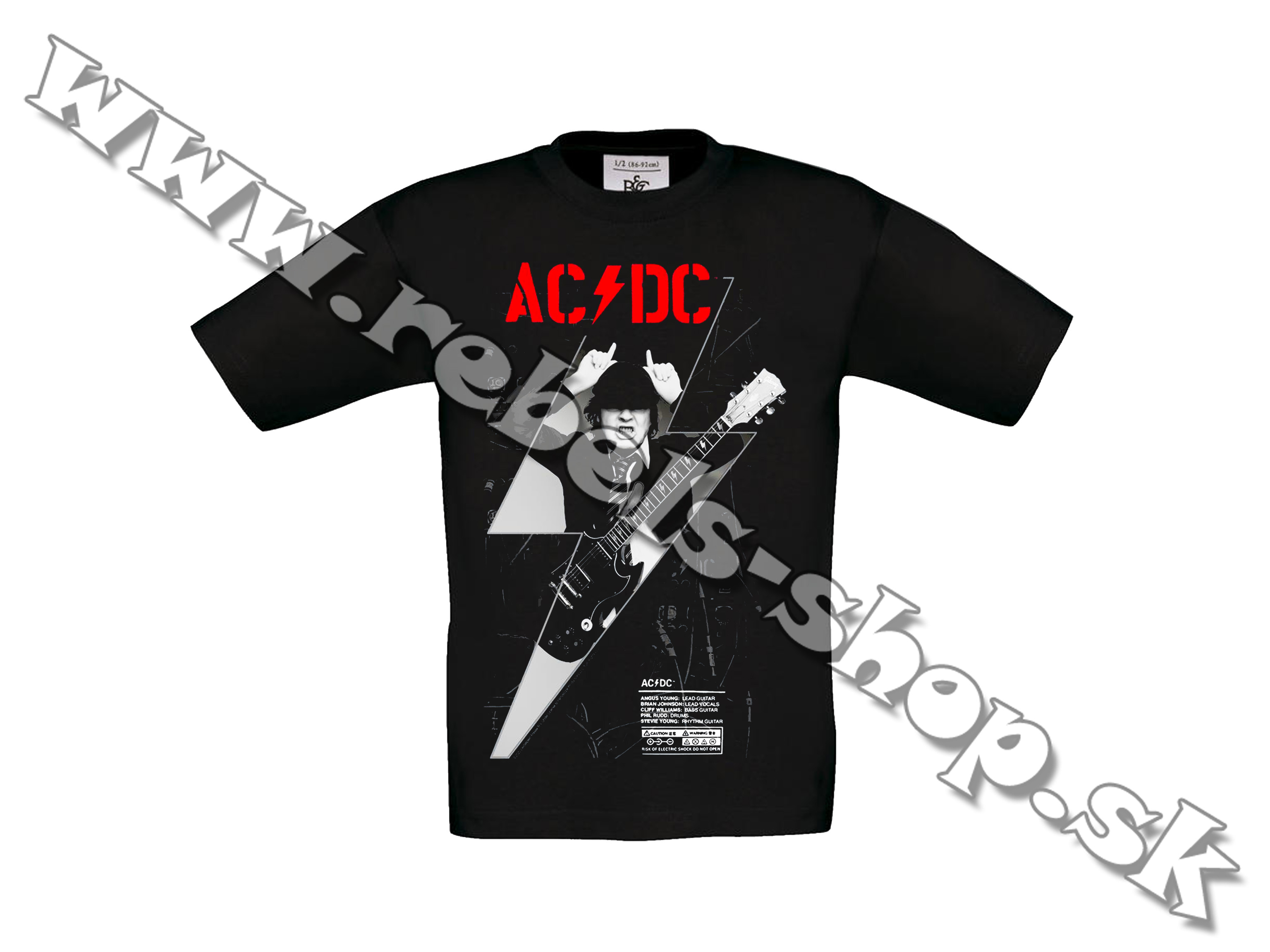 Detské Tričko "ACDC"