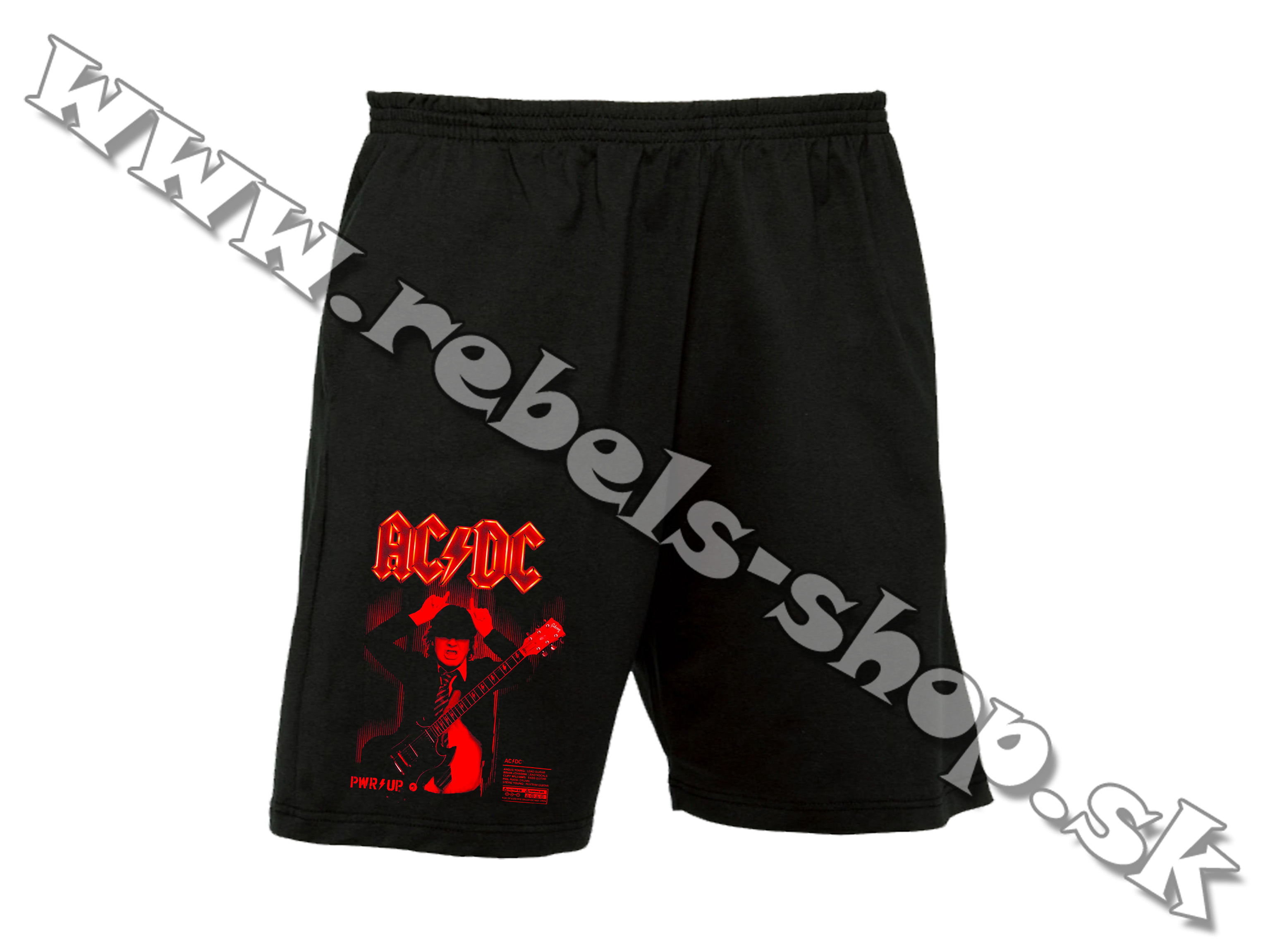 Krátke nohavice "ACDC"