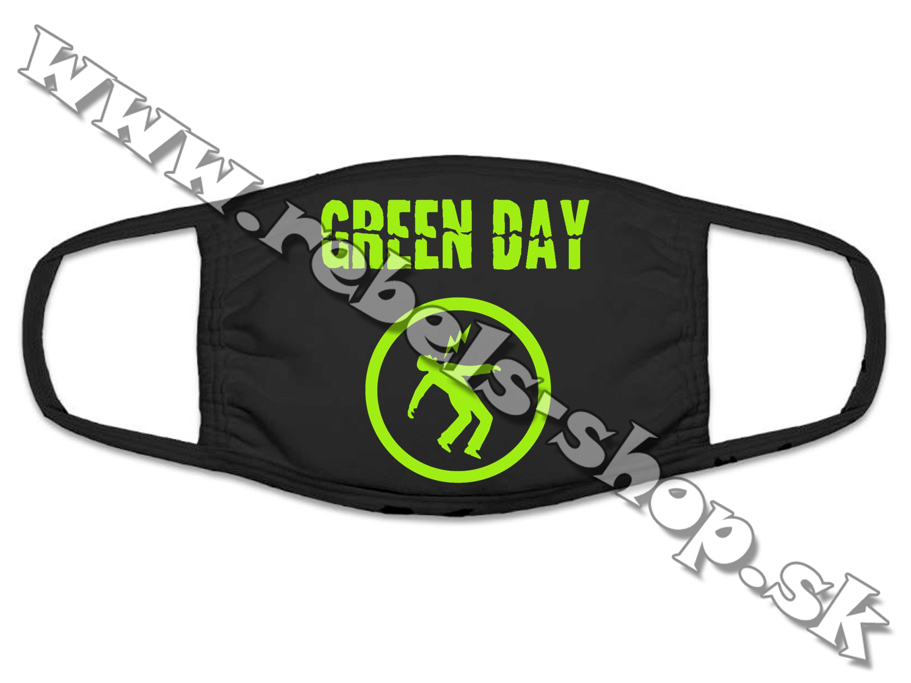 Rúško "Green Day"