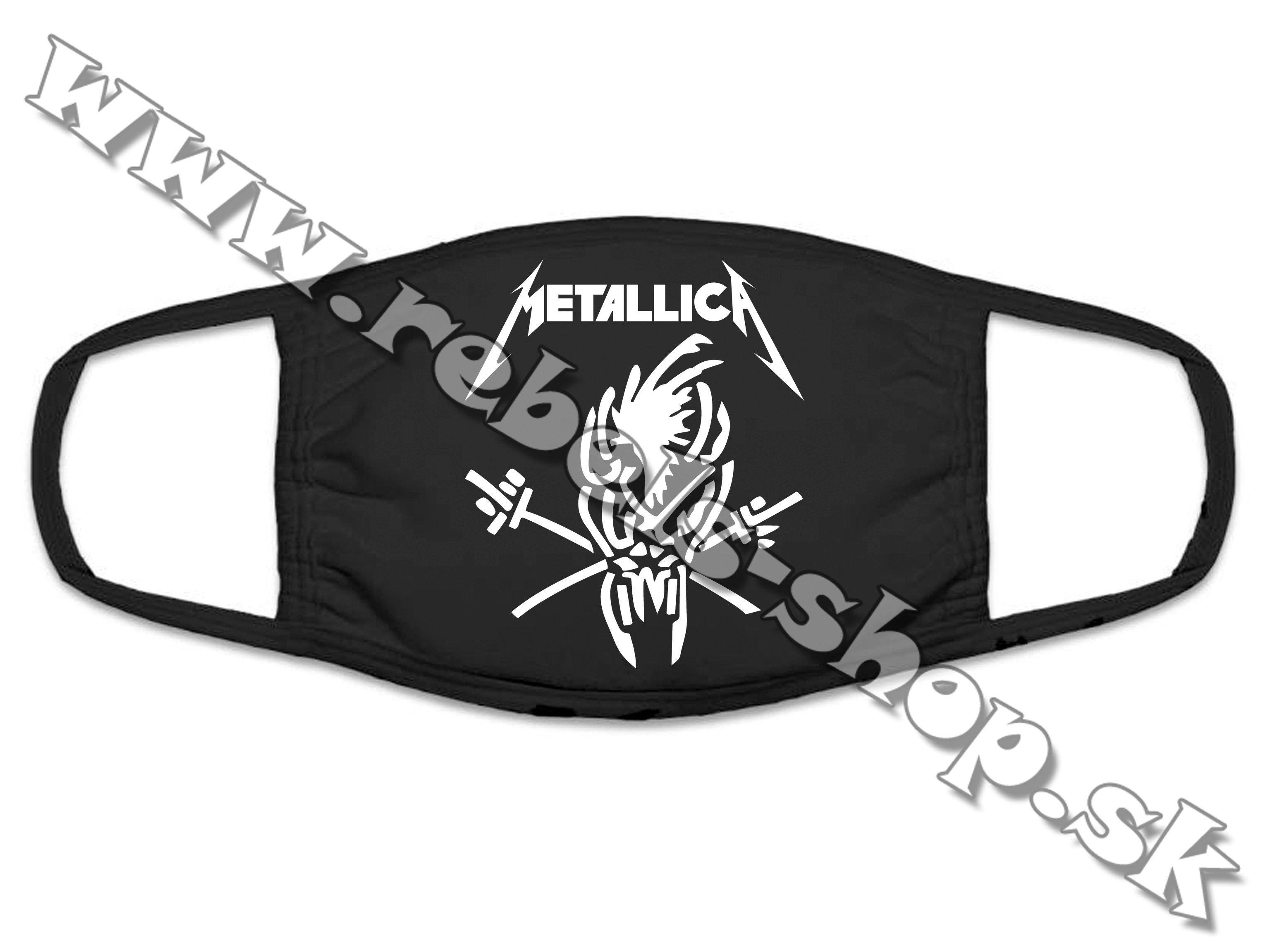 Rúško "Metallica"