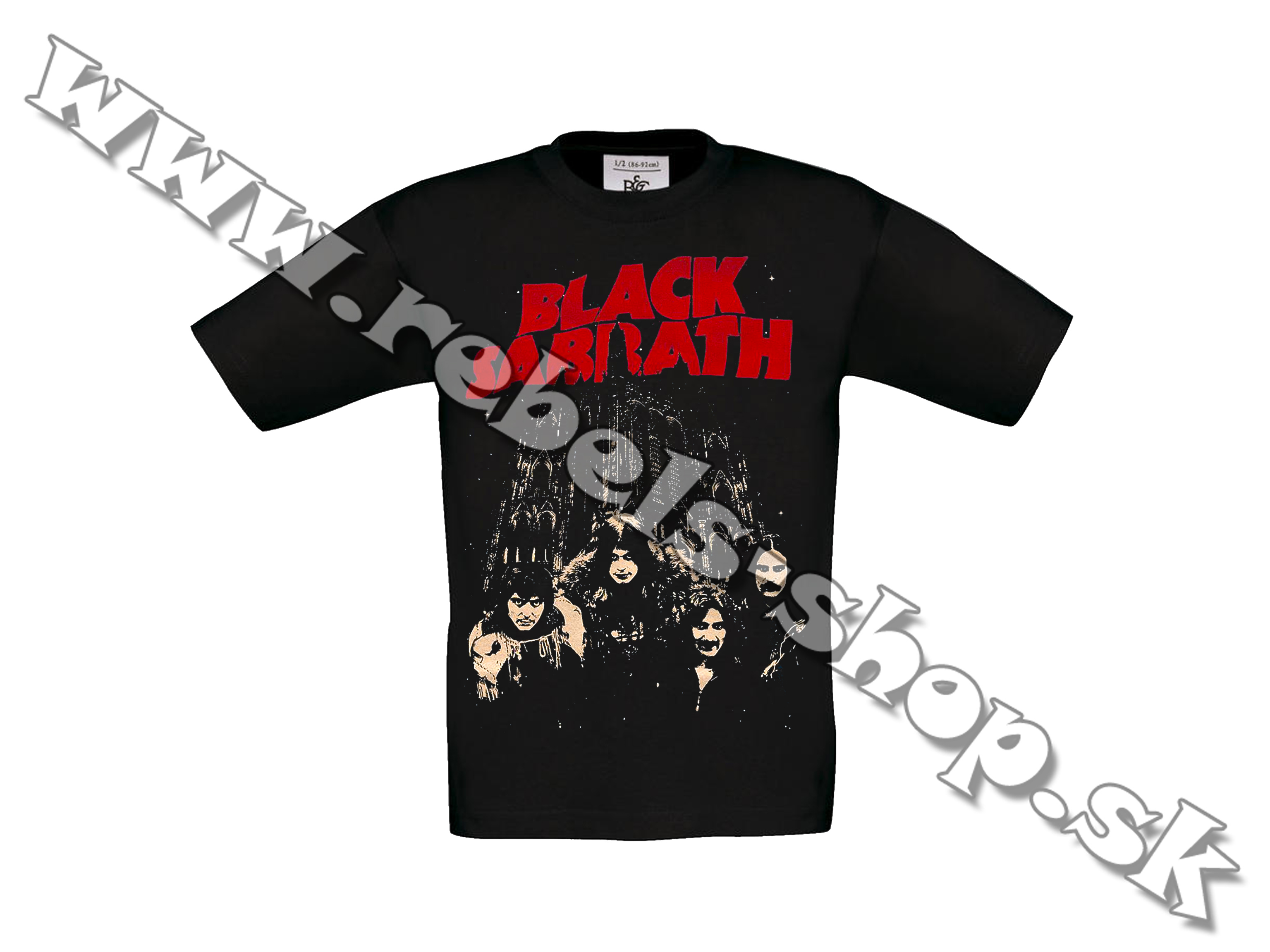 Detské Tričko "Black Sabbath"