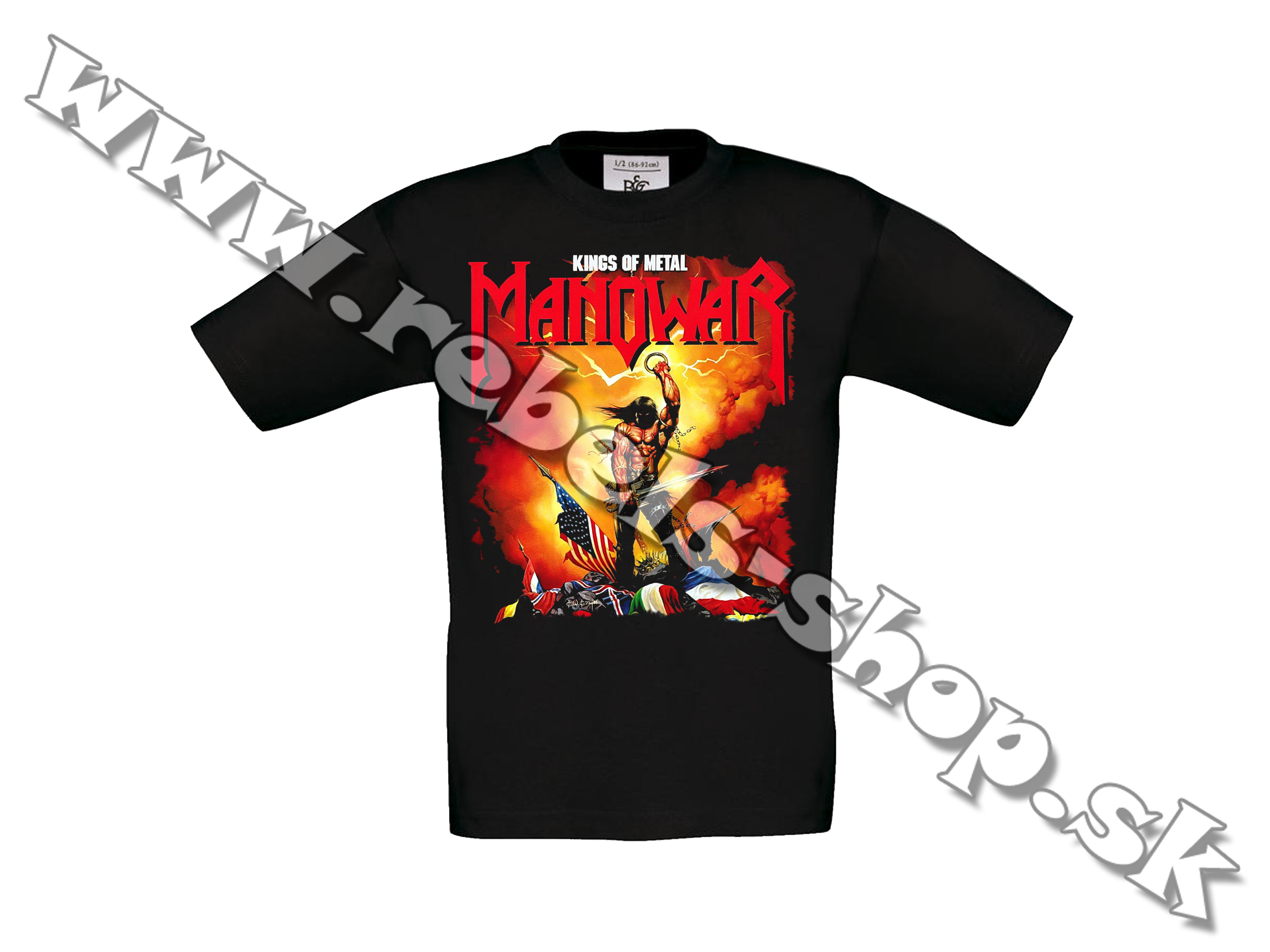 Detské Tričko "Manowar"