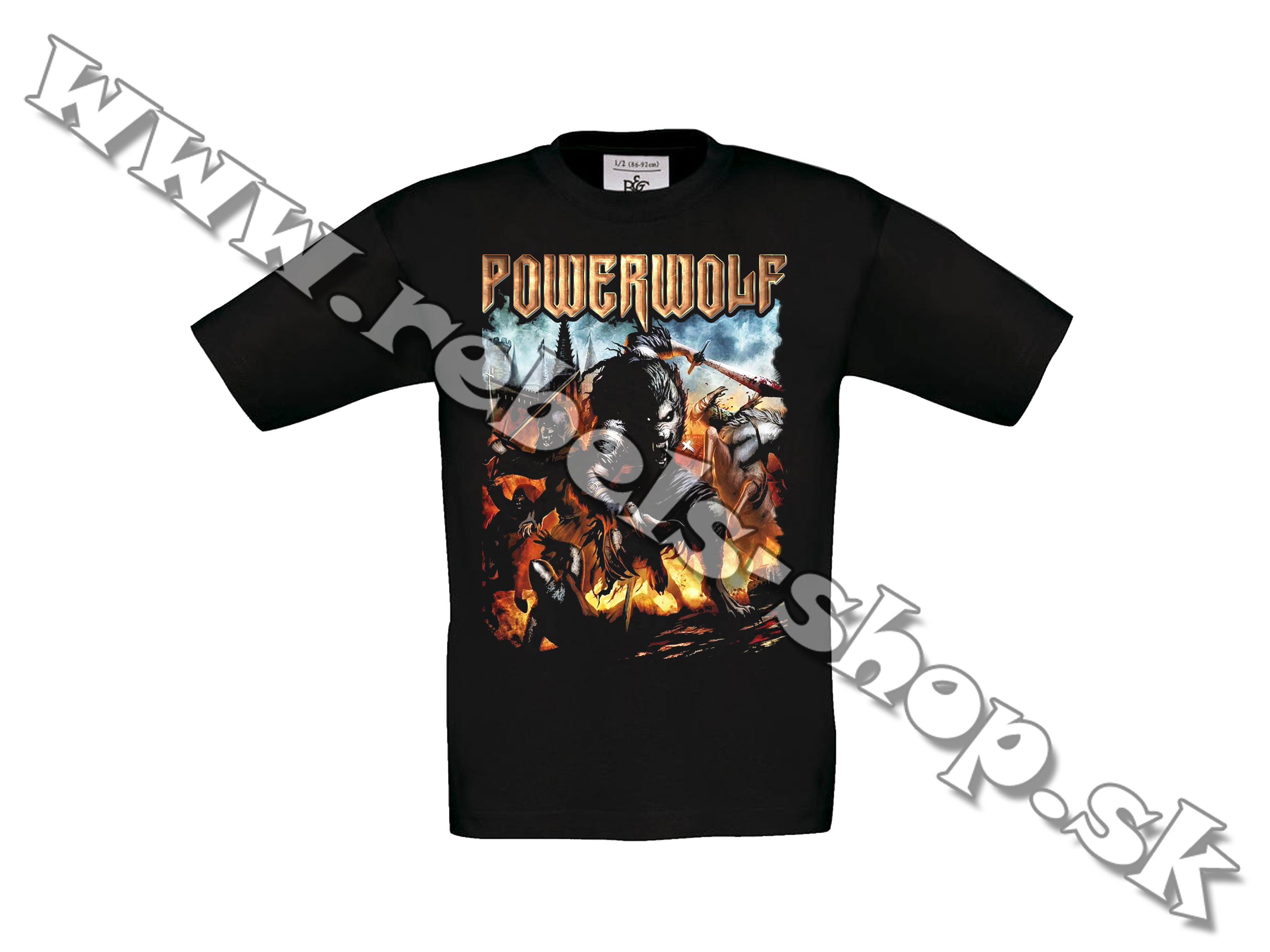 Detské Tričko "Powerwolf"